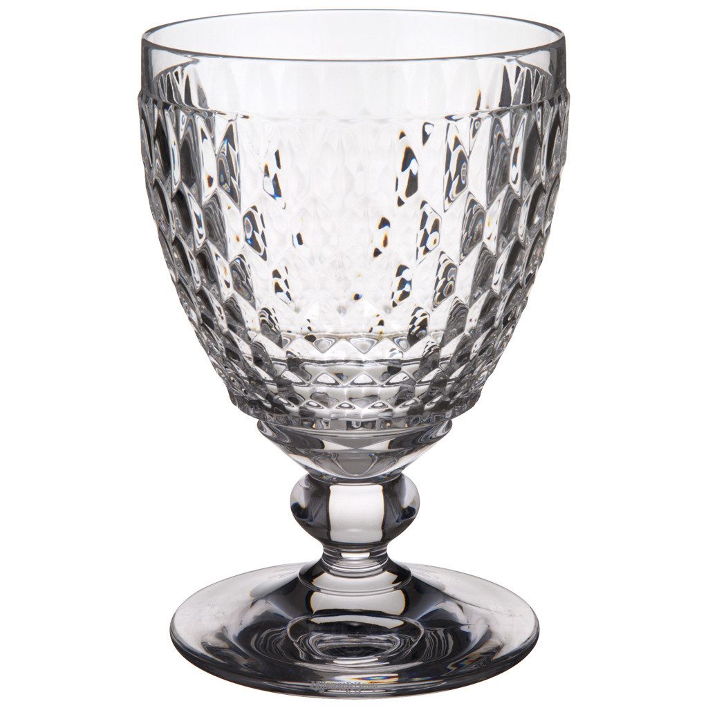 Villeroy & Boch Glas Boston, Kristallglas, Spülmaschinengeeignet, Transparent, Boston, H: 14.4cm