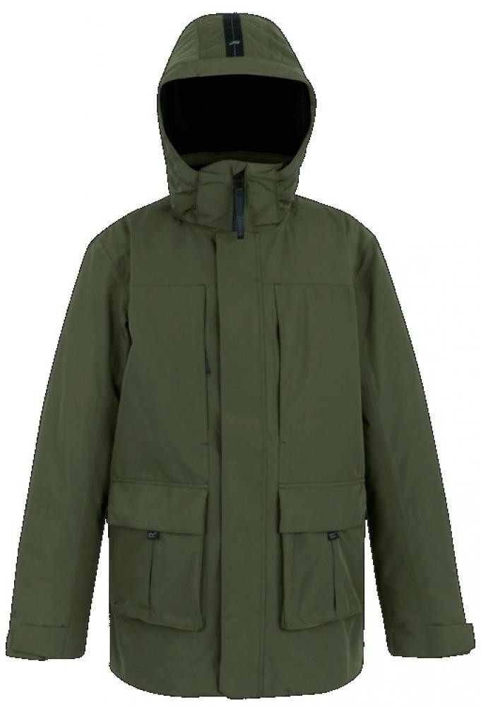 Outdoorjacke Herren Jacke mit Fleece-Futter - Marron