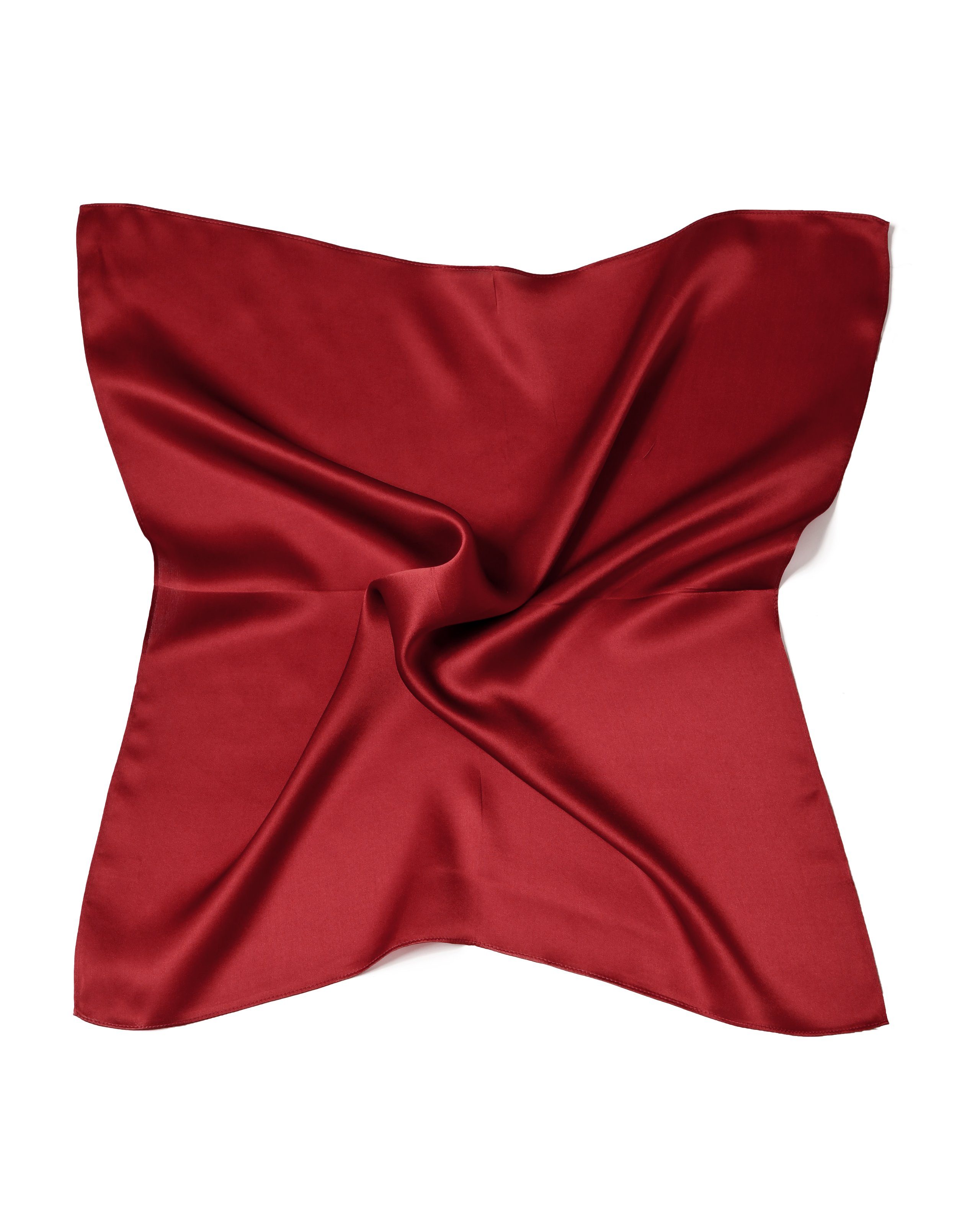 MayTree Seidentuch quadratisch einfarbig 53x53cm, Nickituch, günstig online kaufen