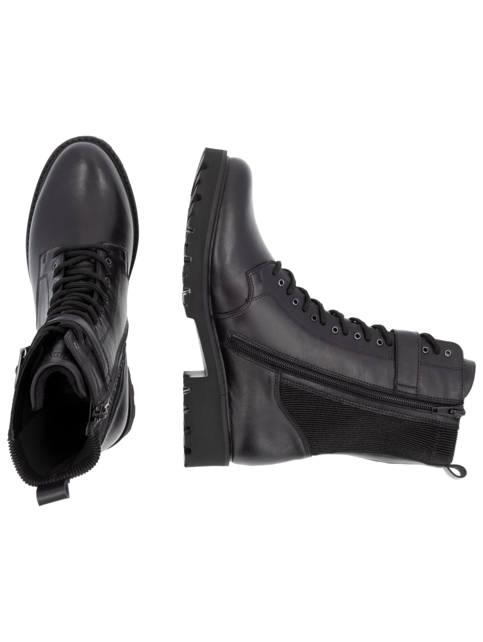 Remonte Remonte Stiefelette Glattleder Schnürstiefelette