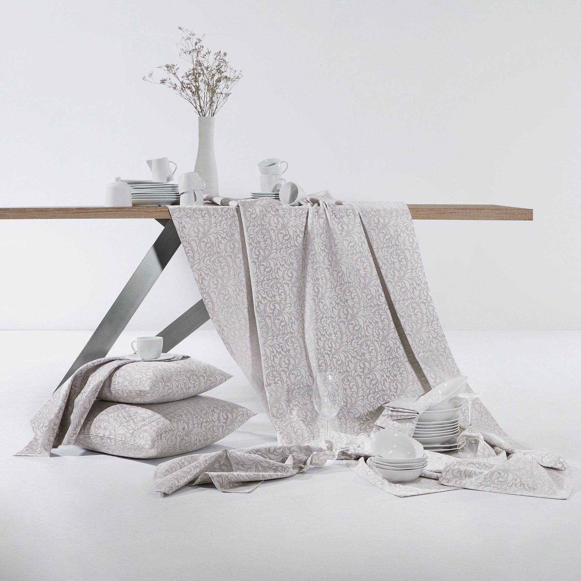 Erwin Müller Tischdecke Tischdecke "Hamm", fleckabweisend Uni