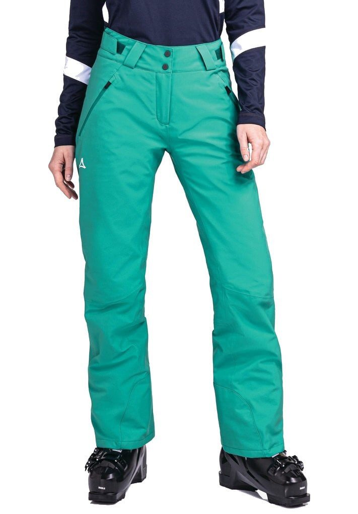 Schöffel Skihose Weissach Pant (4-Wege-Stretch, wasserdicht, hoher Tragekomfort) grün