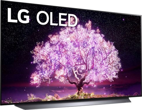 LG OLED55C17LB OLED-Fernseher (139 cm/55 Zoll, 4K Ultra HD, Smart-TV, (bis zu 120Hz), α9 Gen4 4K AI-Prozessor, Twin Triple Tuner, Sprachassistenten, HDMI 2.1)