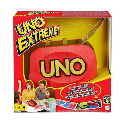 Mattel games Lernspielzeug UNO Extreme (Stück, 1 Spiel), Kartenspiel
