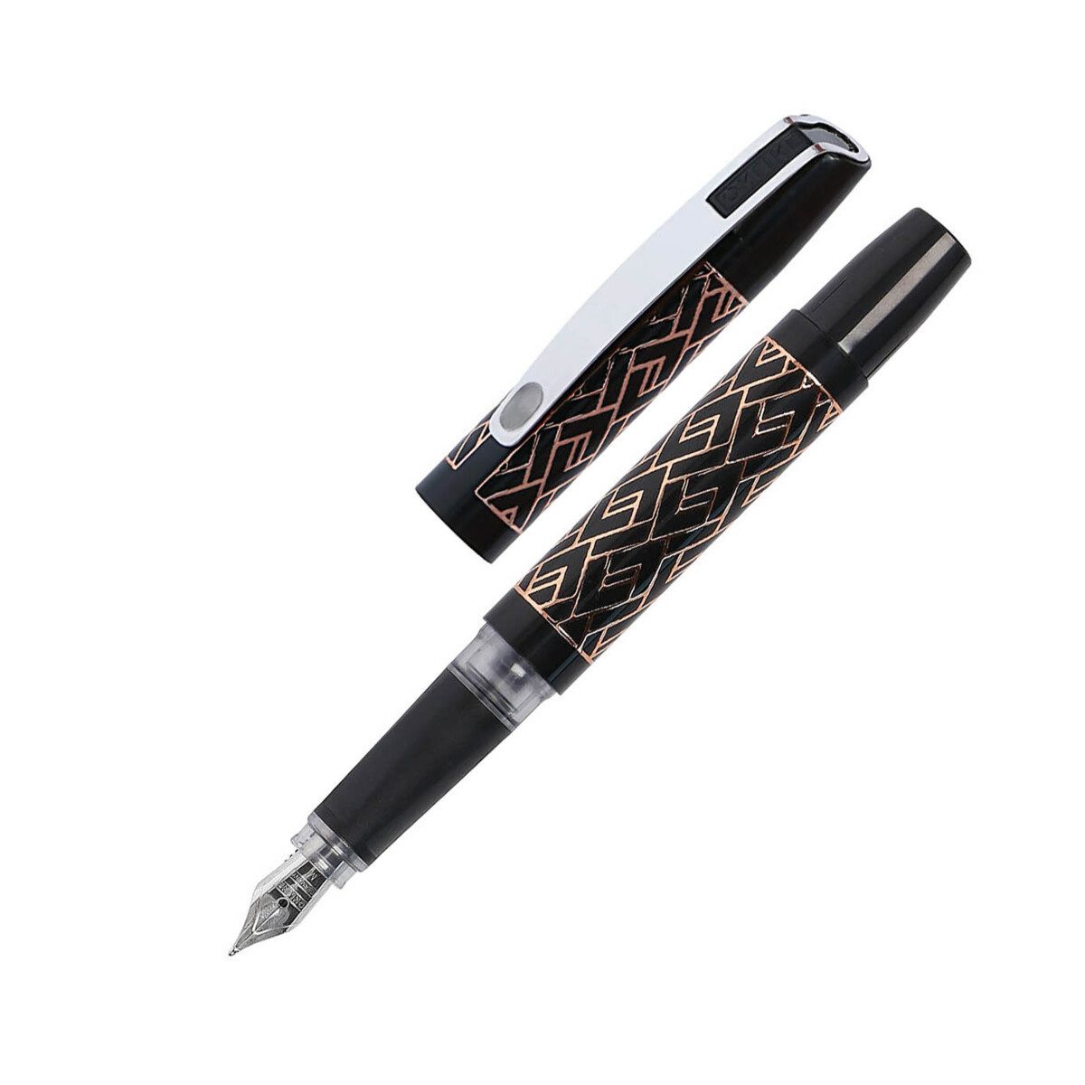 Online Pen Füller ONLINE Füllhalter Campus Retro Style schwarz