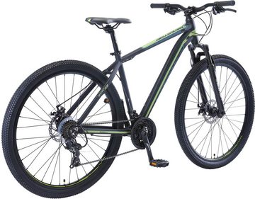 Bikestar Mountainbike, 21 Gang Shimano RD-TY300 Schaltwerk, Kettenschaltung, für Damen und Herren, Kettenschaltung