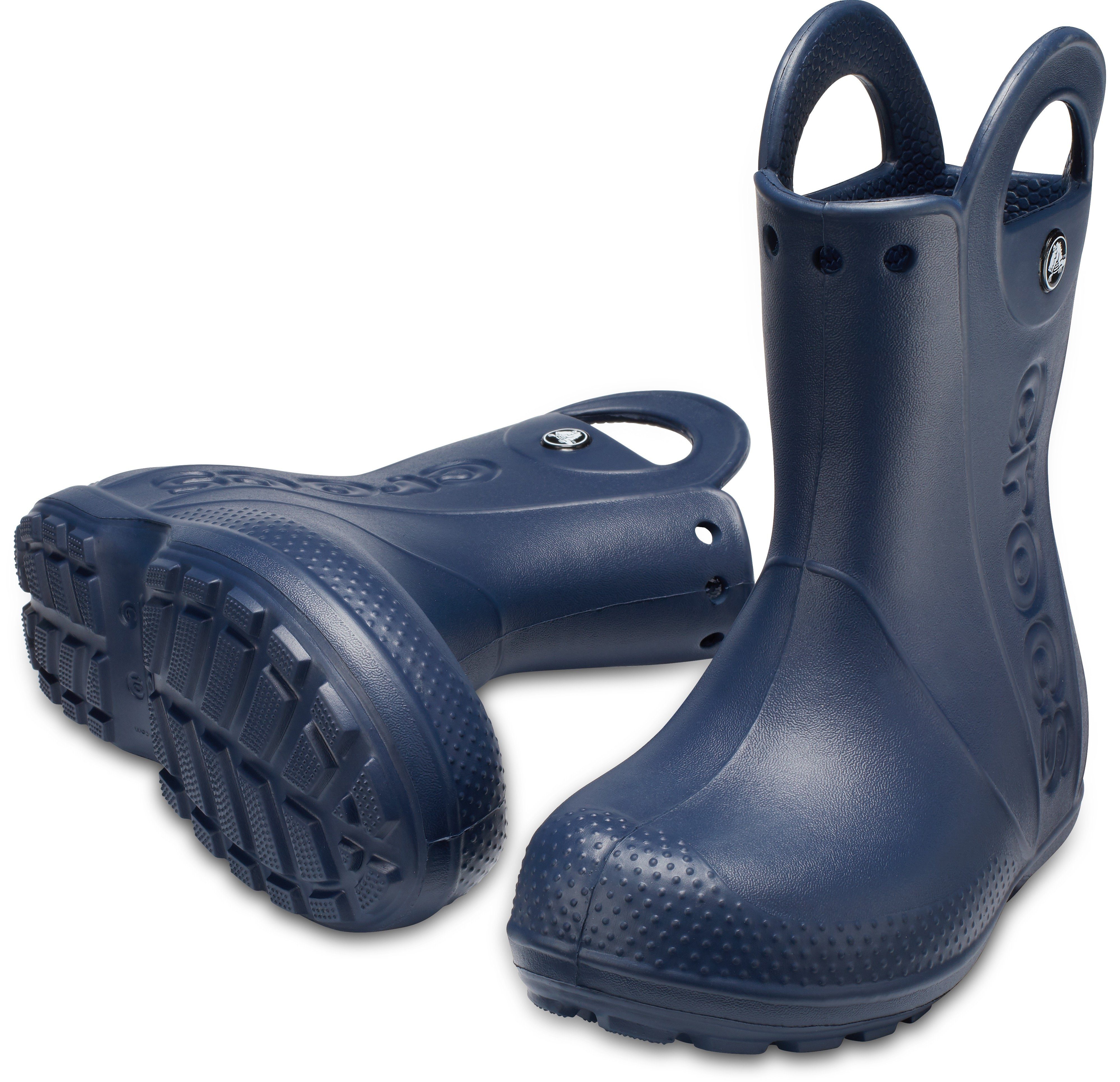 Schlupfen Crocs Boot Handle It Rain Kids Gummistiefel zum navy