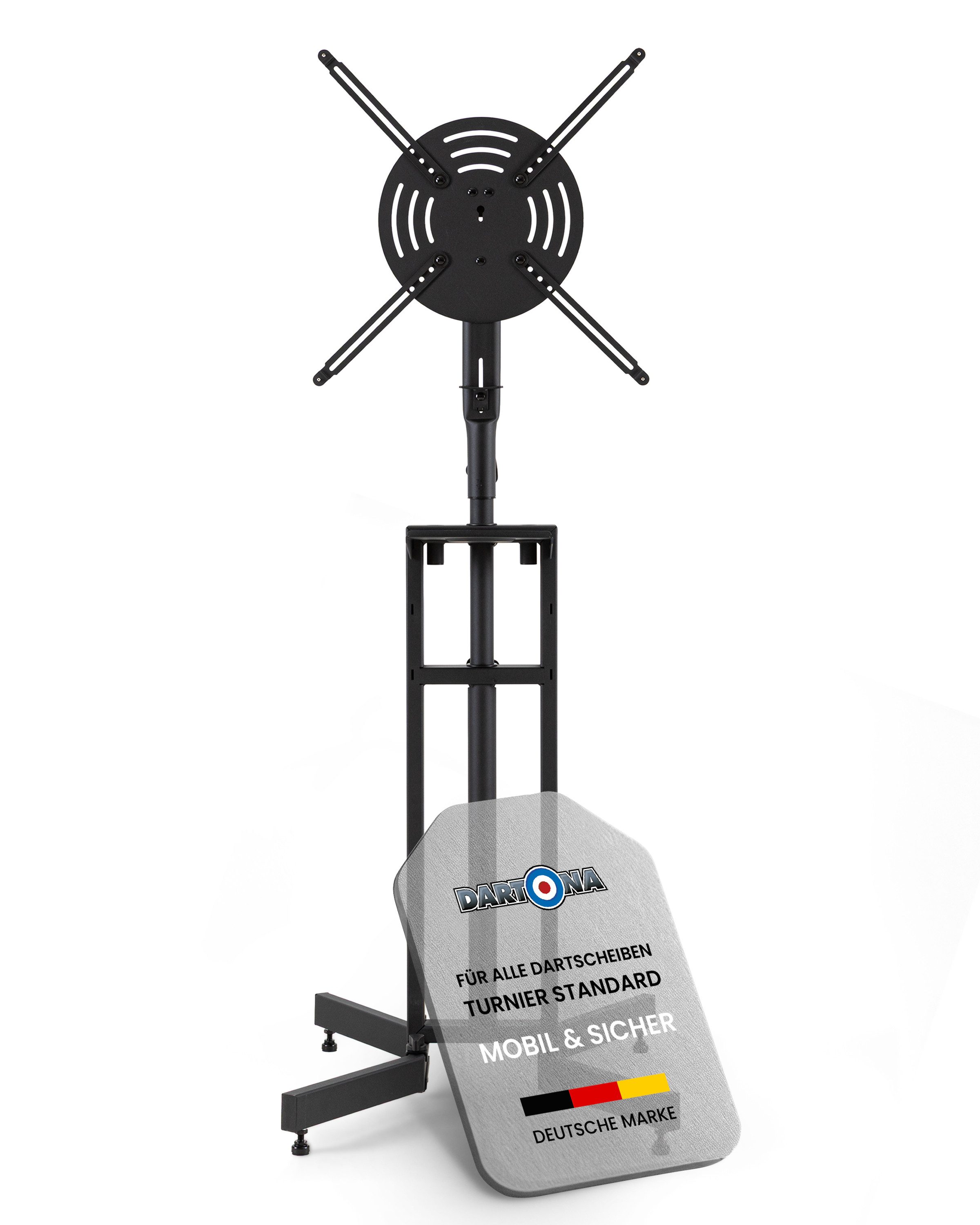 Dartona Dartscheibe Dartona Mobiler Dartständer Universal Gen 3 (ohne Scheibe)