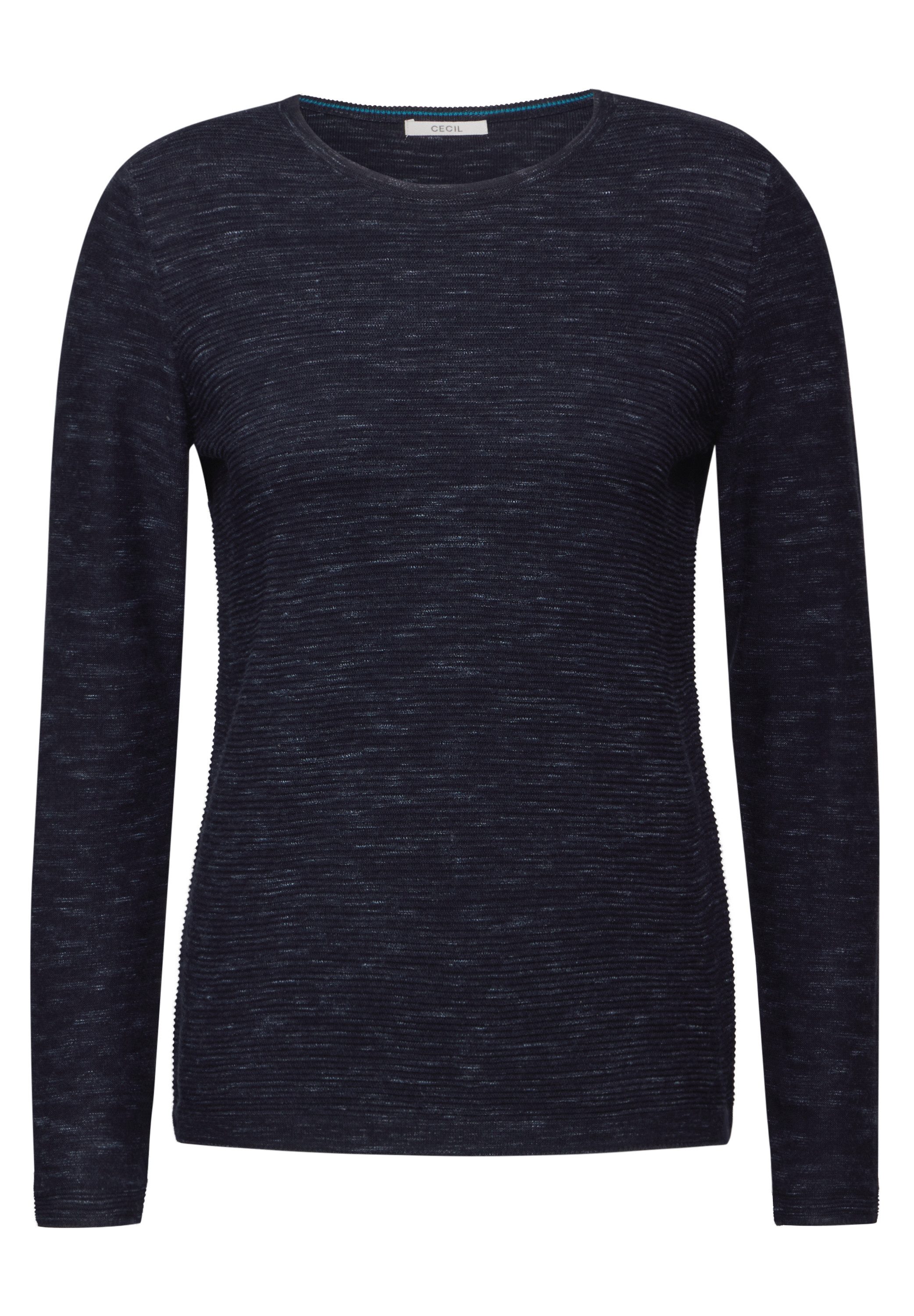 heather night sky blue melange