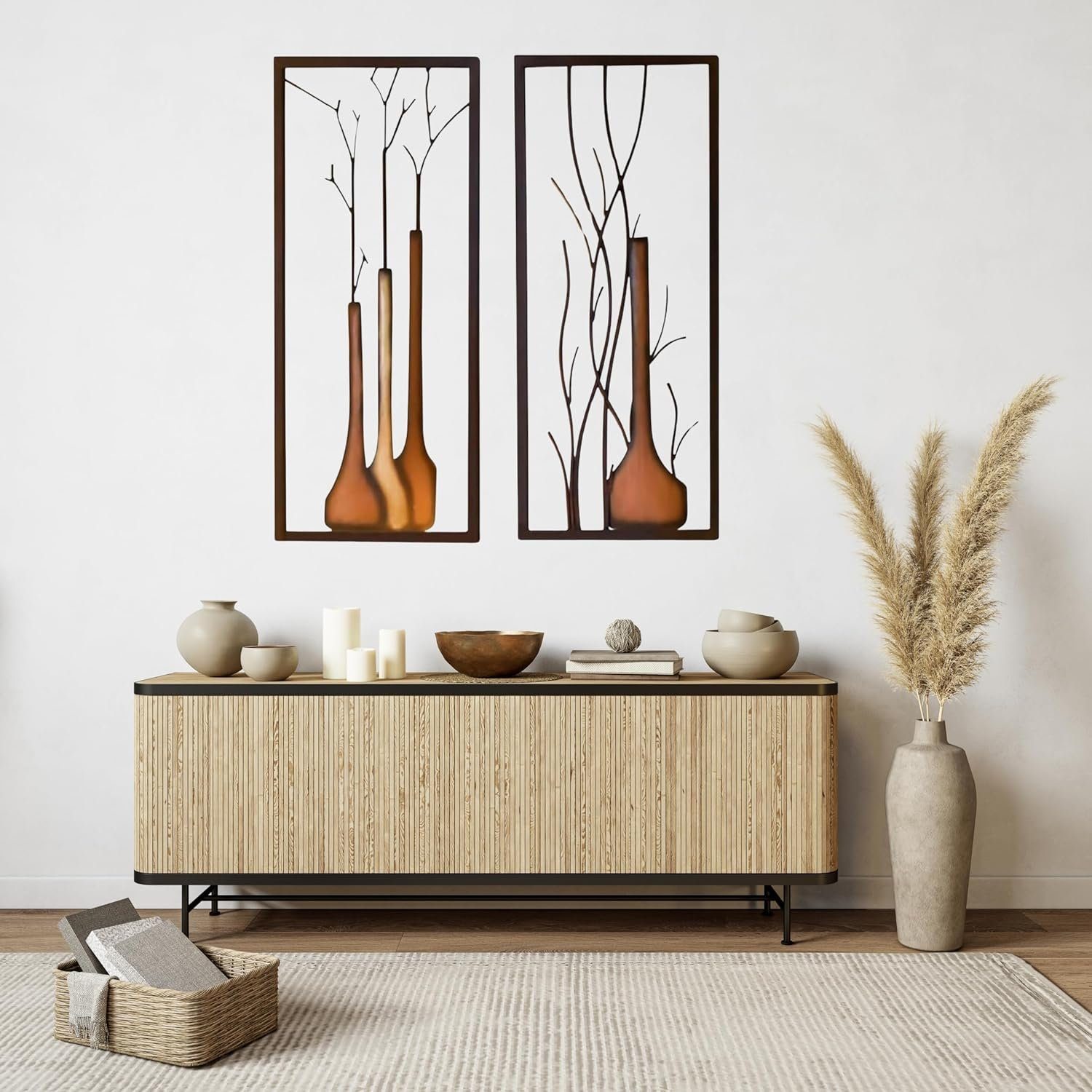 MF Wanddekoobjekt MF 2-teiliges 3D Wandbilder günstig online kaufen