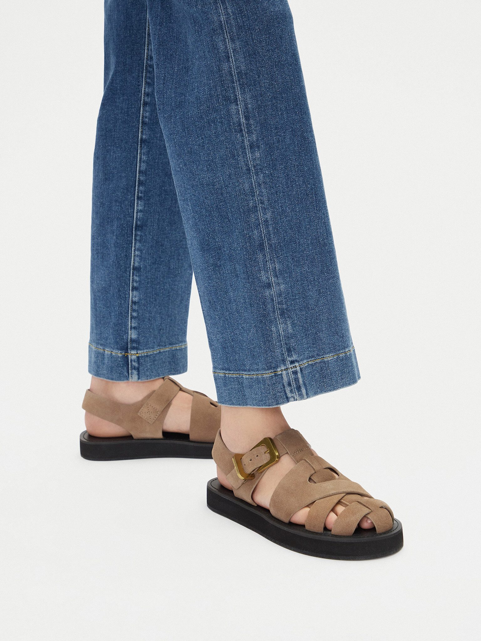 GINO ROSSI Gino Rossi Damen Sandals Beige LOCK-CS882-HM-01 Sandale