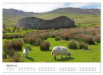 CALVENDO Wandkalender Ireland - landscape and culture / UK-Version (Premium-Calendar 2023 DIN A2 Landscape)