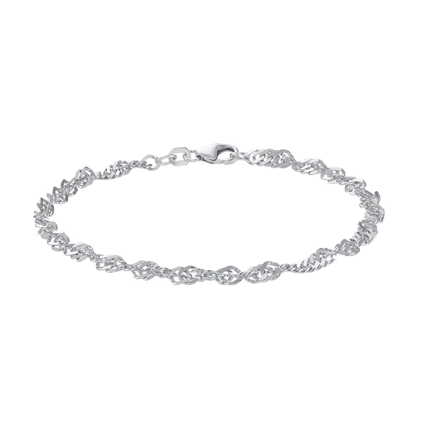 Amor Silberarmband für Damen und Herren, Unisex, 925 Sterling Silber (Armband, 1-tlg)