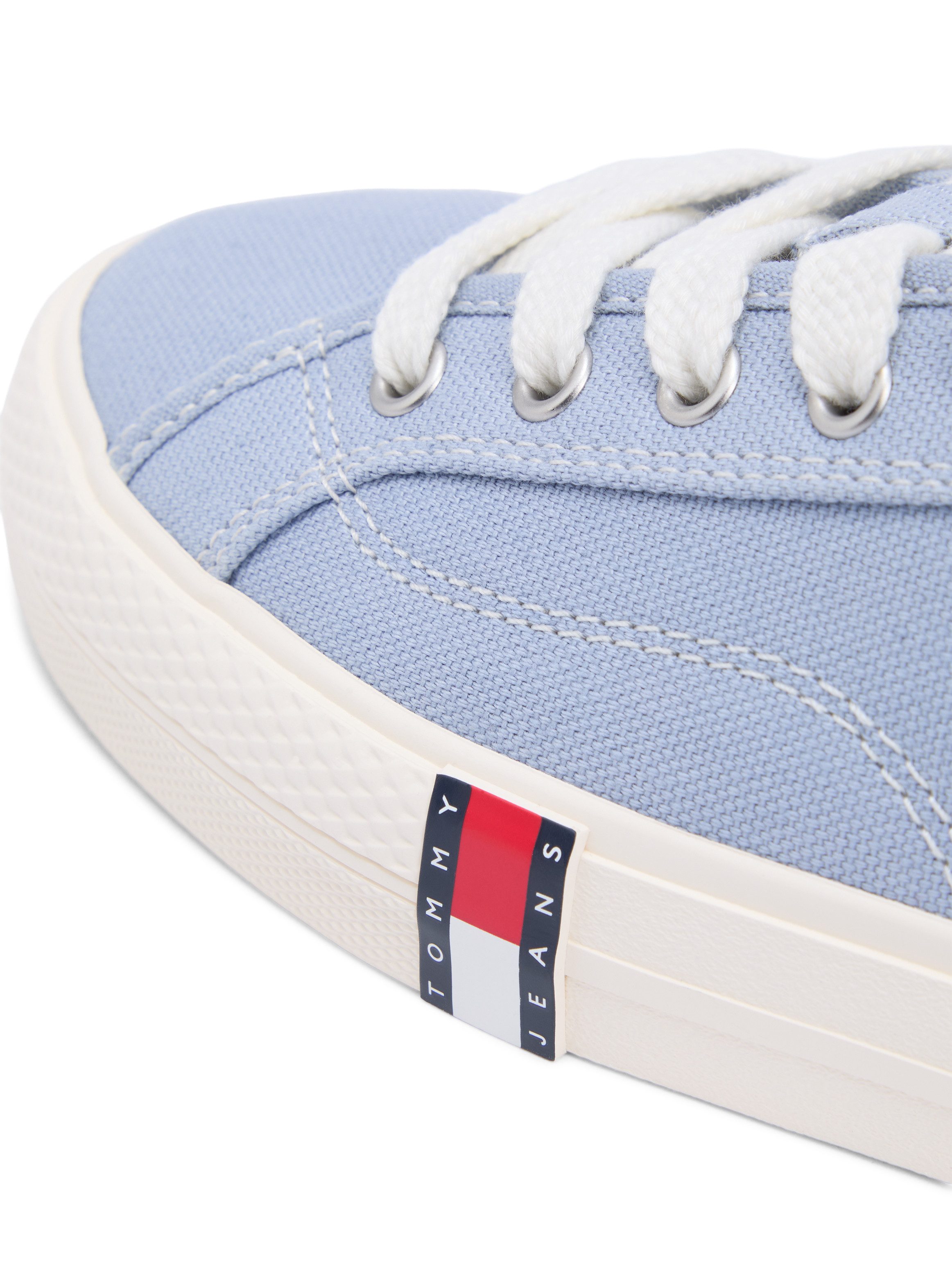 Tommy Jeans ARCHIVE Y2K Plateausneaker Freizeitschuh, Halbschuh, Schnürer im Retro-Look mit Label im Plateau