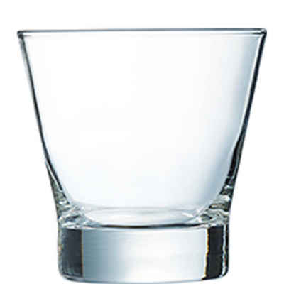 Arcoroc Tumbler-Glas Shetland, Glas, Tumbler Trinkglas 320ml Glas transparent 12 Stück