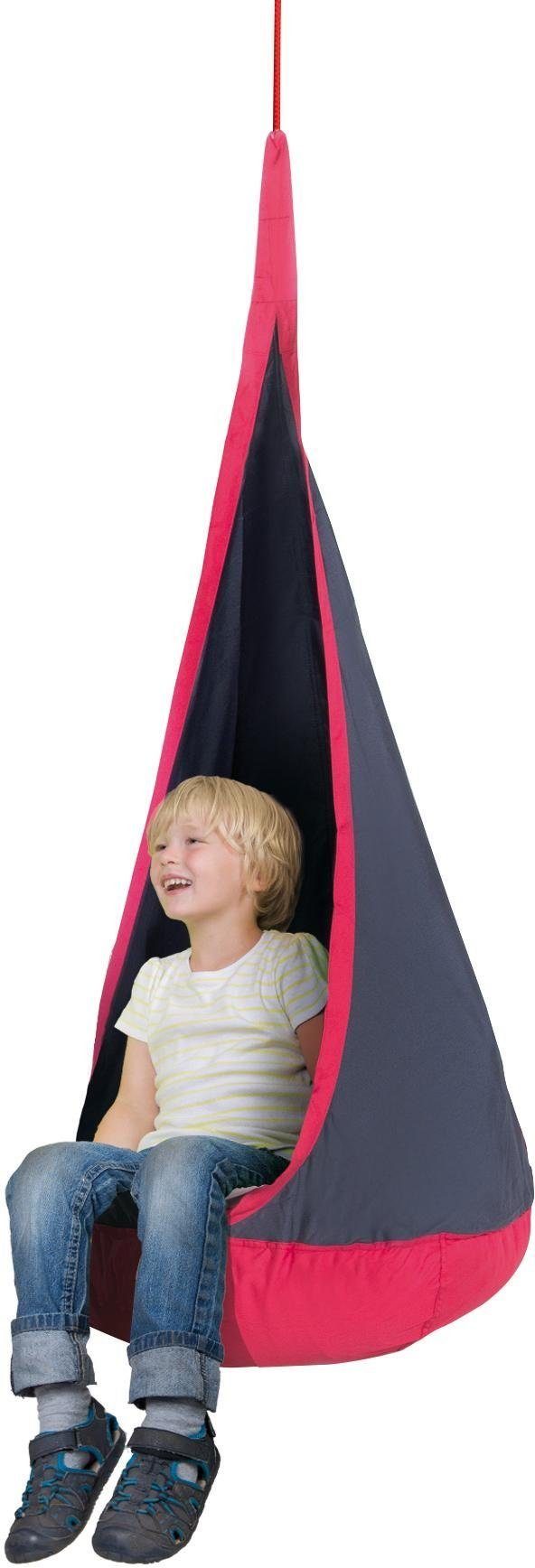 roba® Hängehöhle Hängesack, mit aufblasbarem Kissen