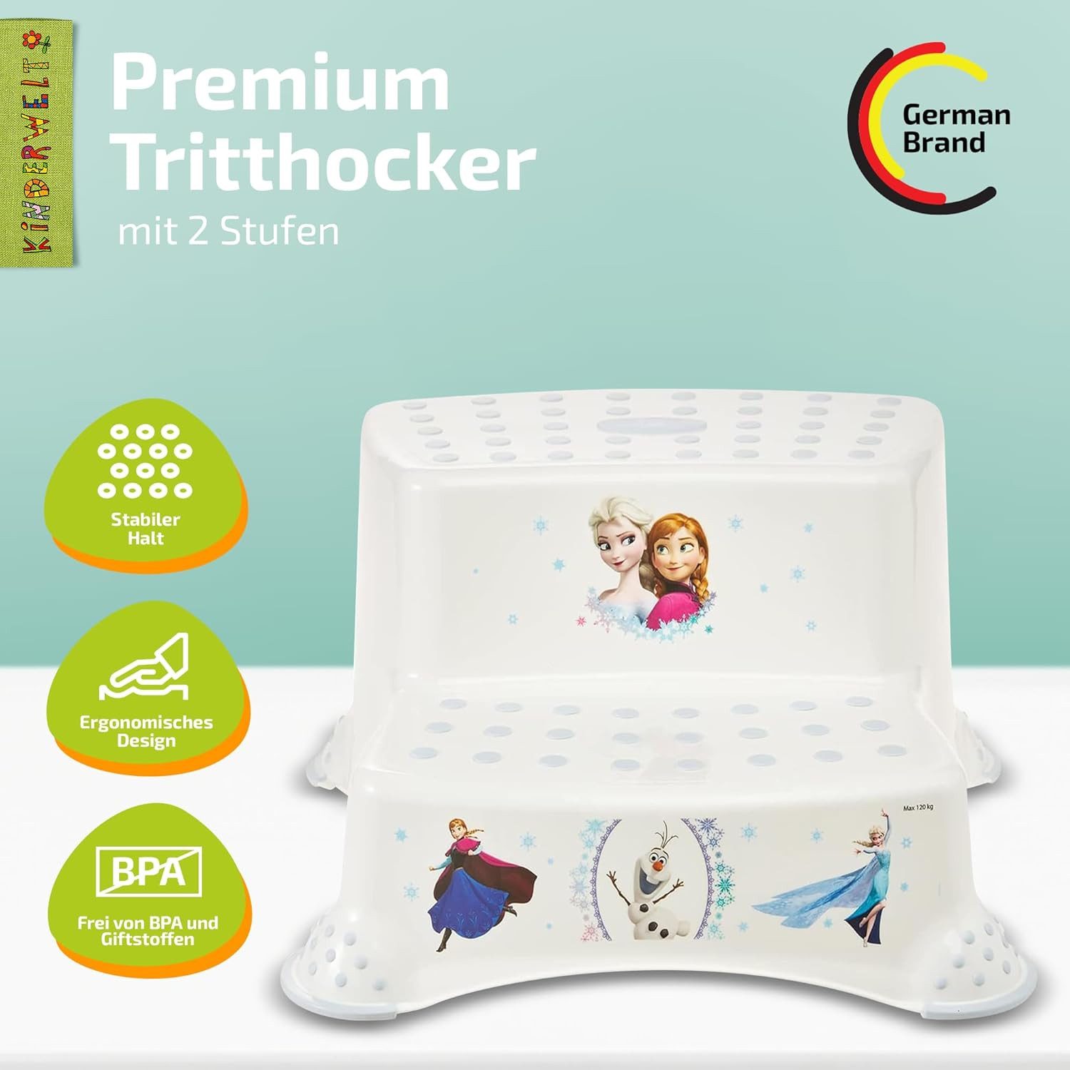 KiNDERWELT Tritthocker Premium zweistufiger Tritthocker Disney günstig online kaufen