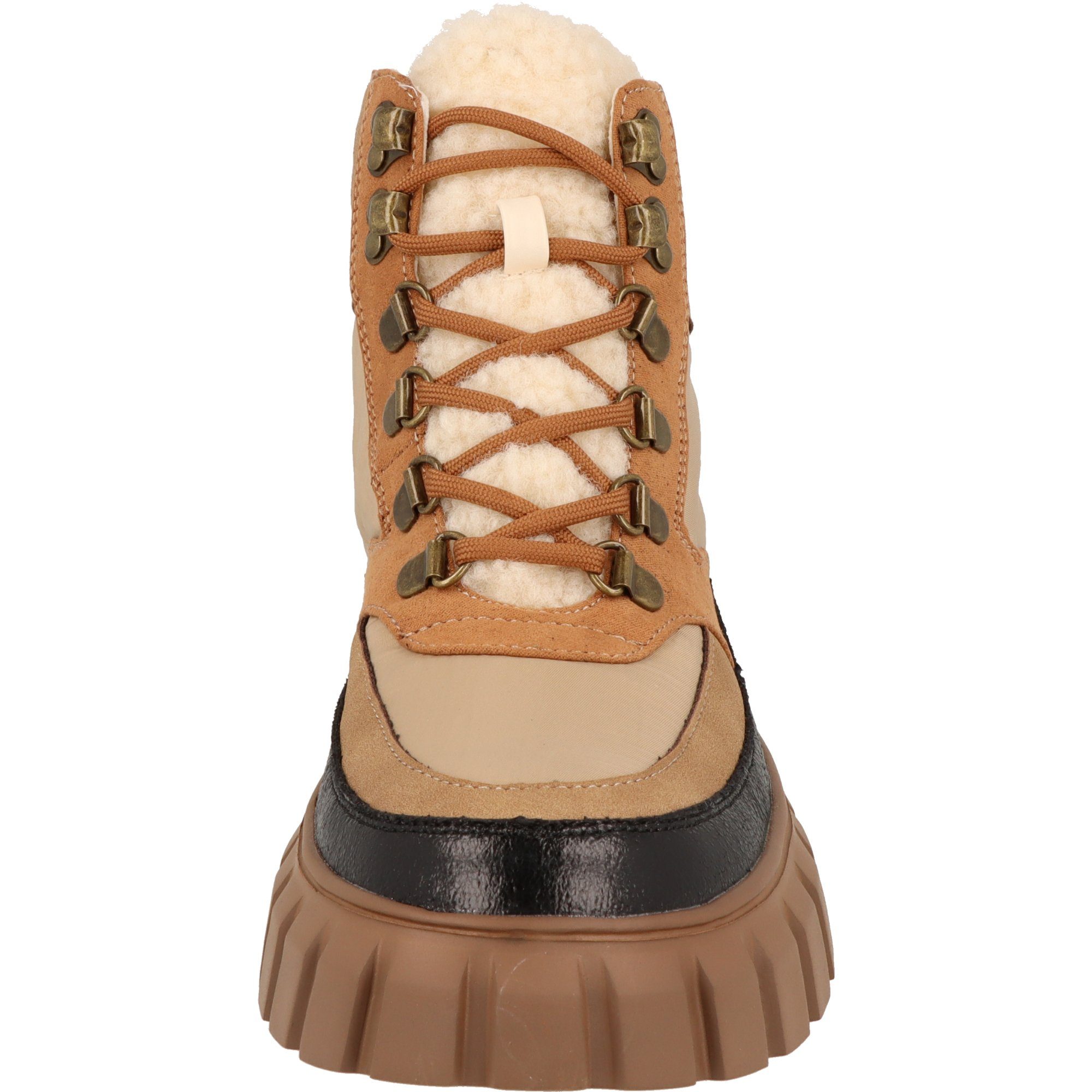 Winter Plateau Strada Combi 2103324-6003 Damen Boots modische La Stiefel Tan Schuhe Winterboots