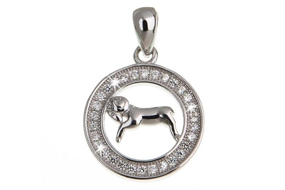Silberkettenstore Kettenanhänger Anhänger Sternzeichen - 925 Silber günstig online kaufen