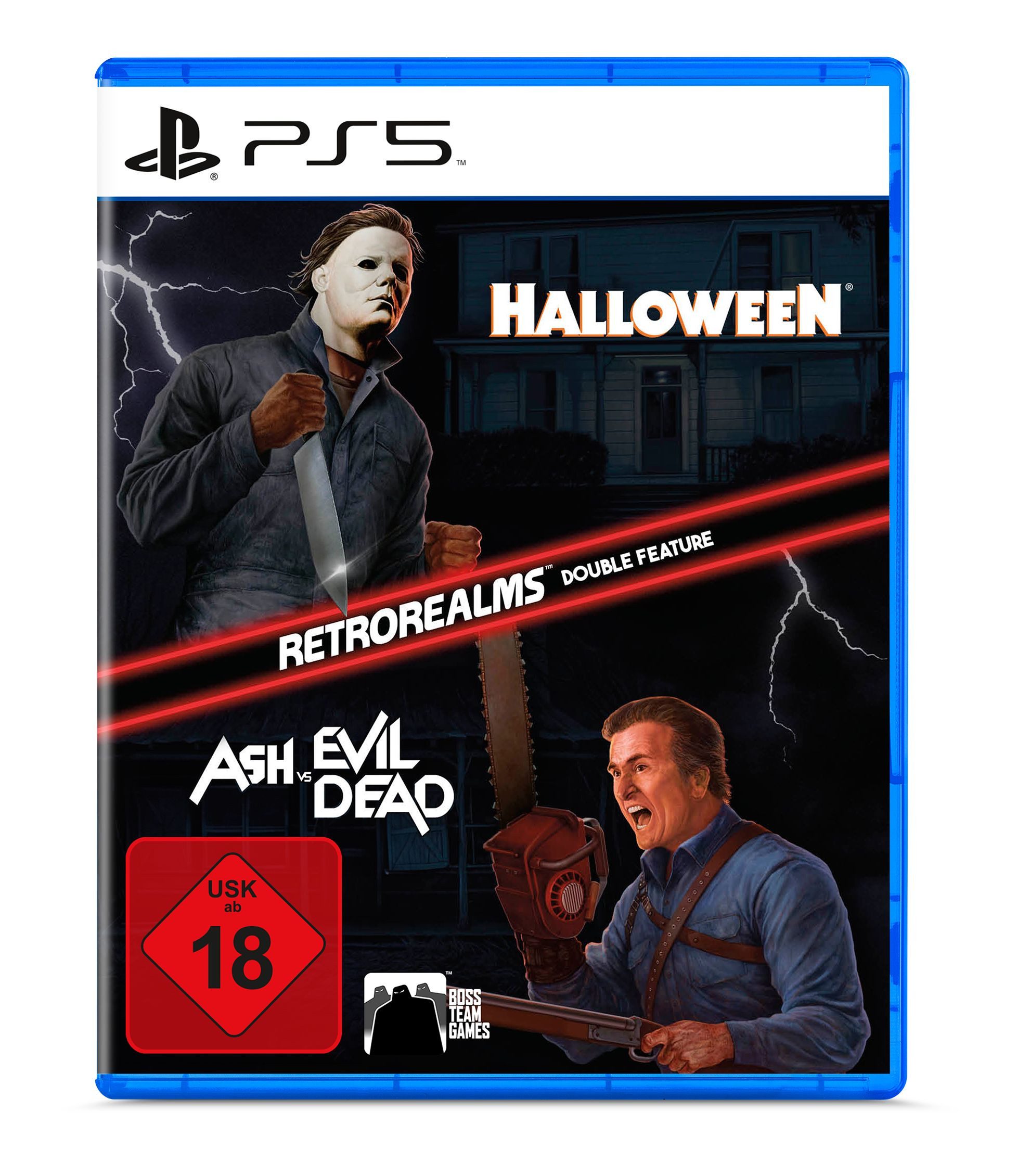Halloween & Ash vs Evil Dead Retro Realms PlayStation 5