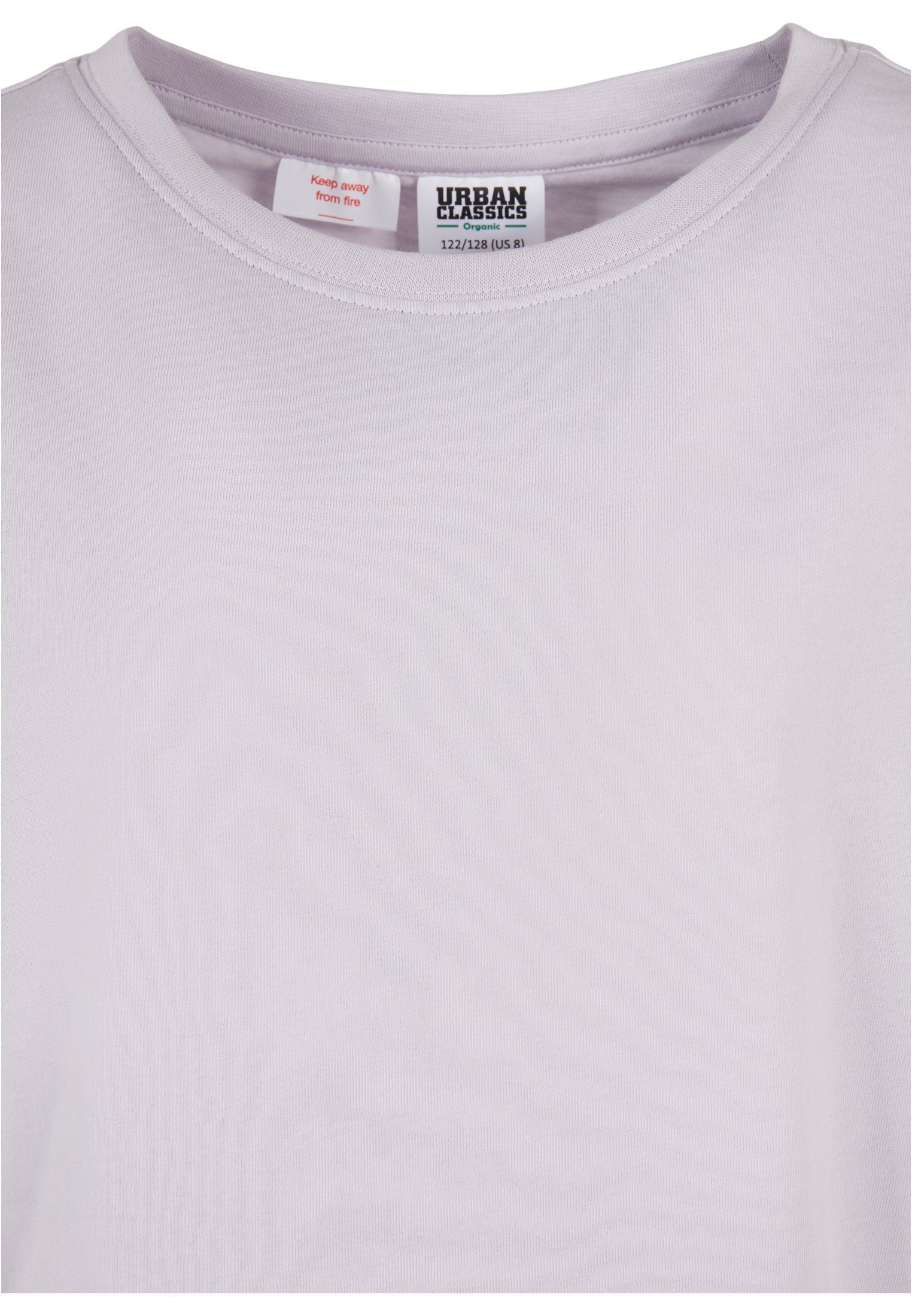 Tee Extended Organic Girls URBAN Shoulder Kinder T-Shirt softlilac CLASSICS (1-tlg)