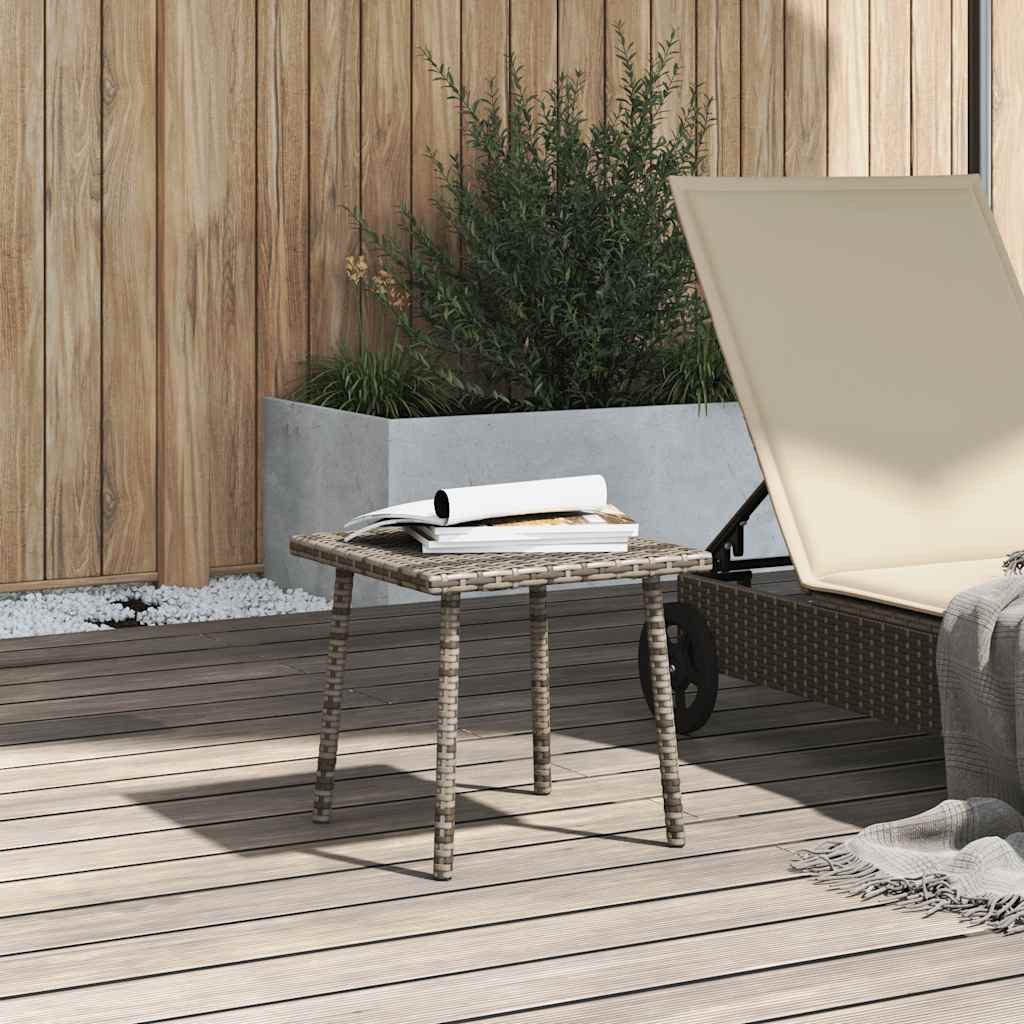 vidaXL Gartentisch Garten-Couchtisch Rechteckig Grau 40x40x37 günstig online kaufen