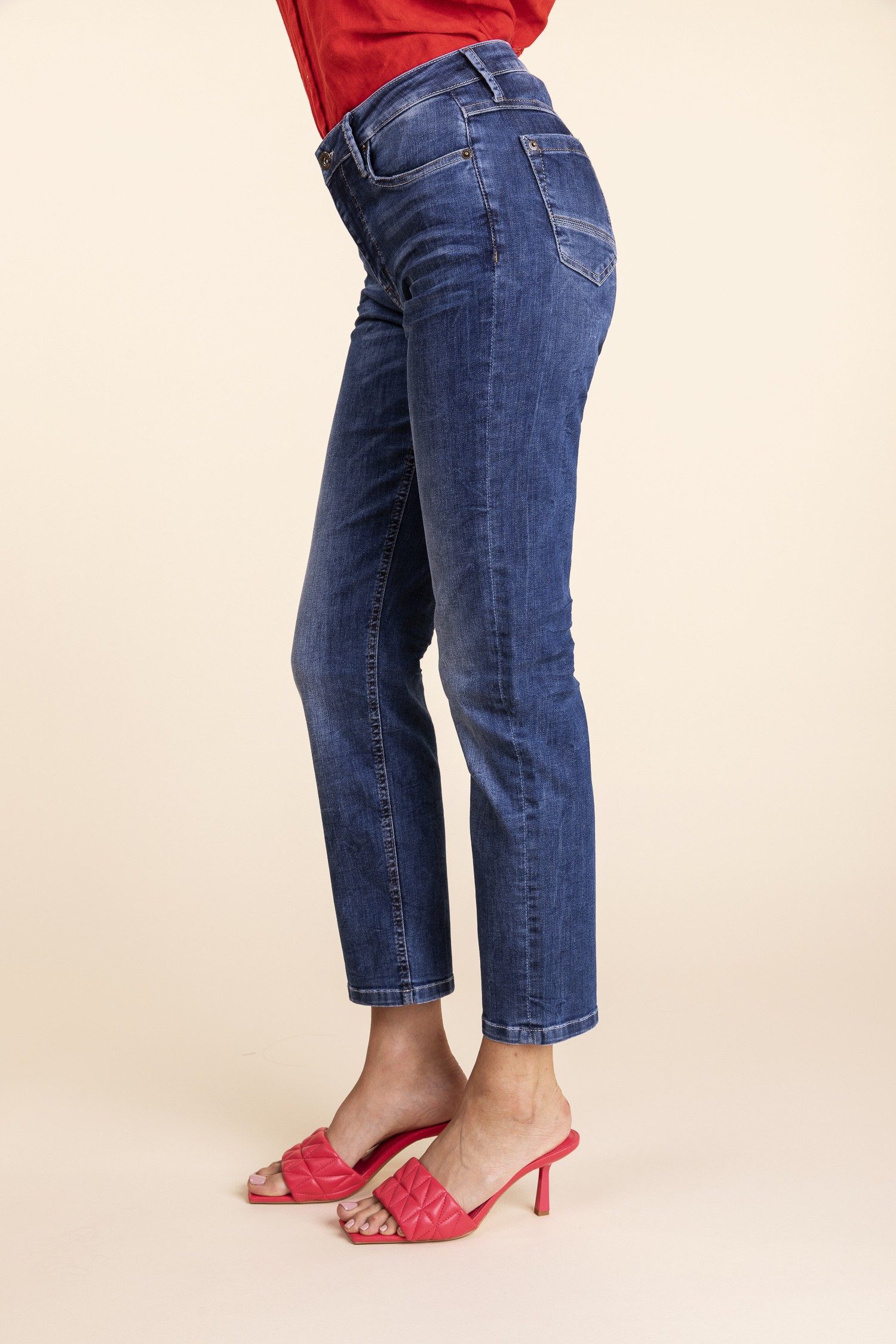 BLUE FIRE Stretch-Jeans BLUE FIRE JULIE stone used 1147.242