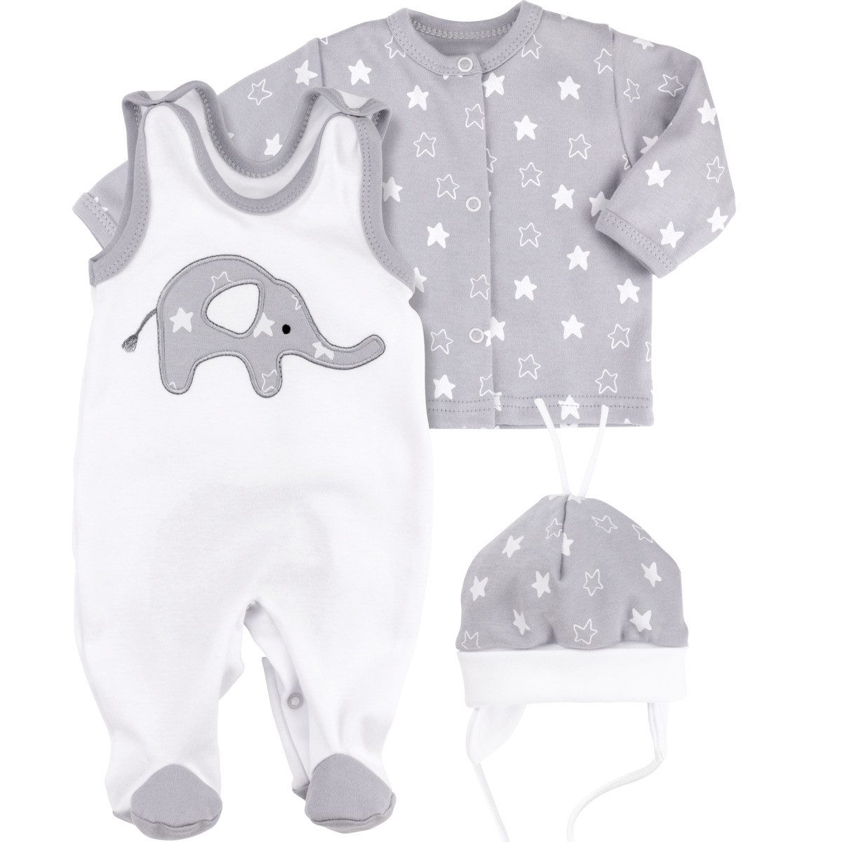 Baby Sweets Erstausstattungspaket Little Elephant Unisex Kinder (Pack, 15-tlg., 15) Baby Erstausstattung Paket, Erstausstattungsset Baby, Neugeborene Set