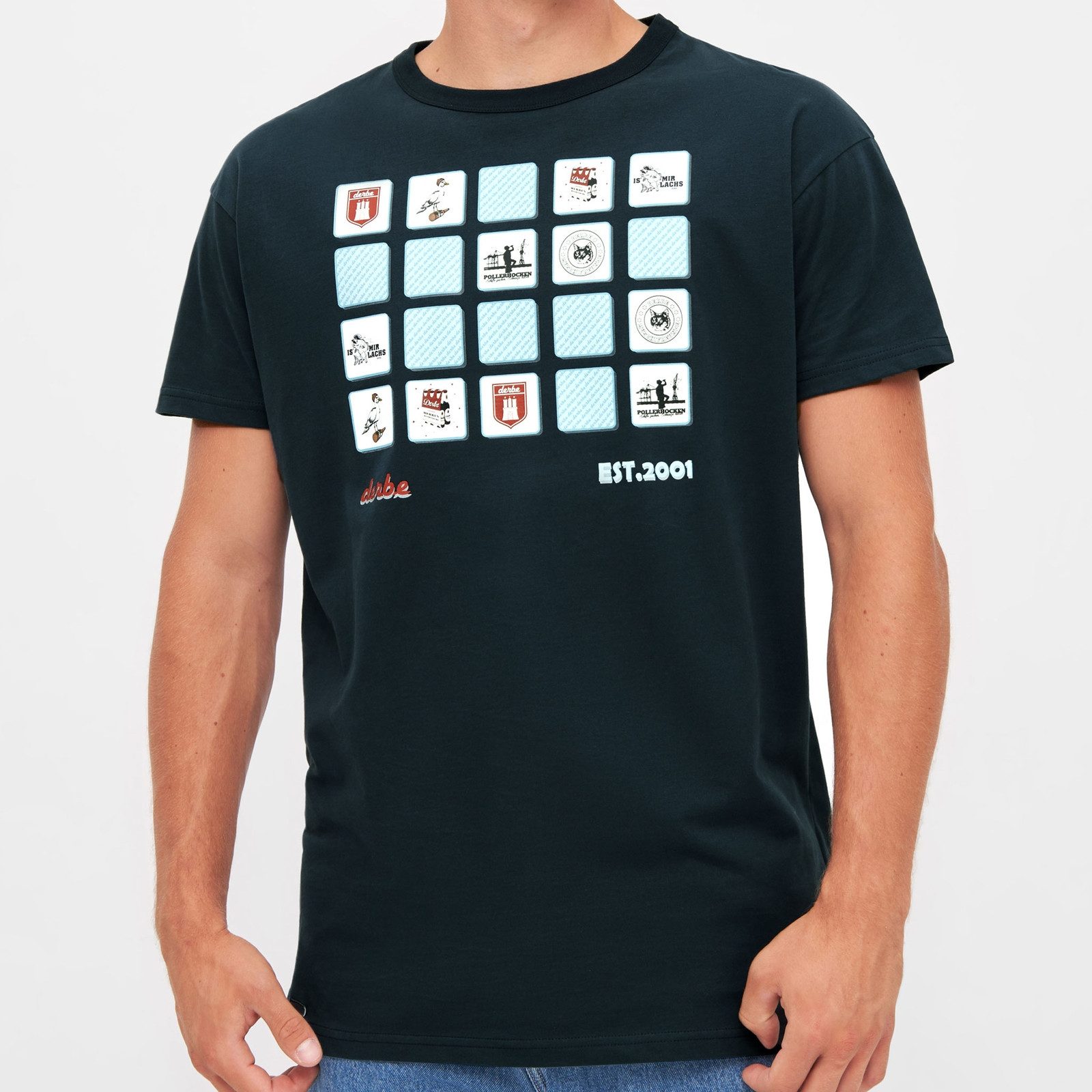 Derbe T-Shirt Erinnerung mit Memory Print günstig online kaufen