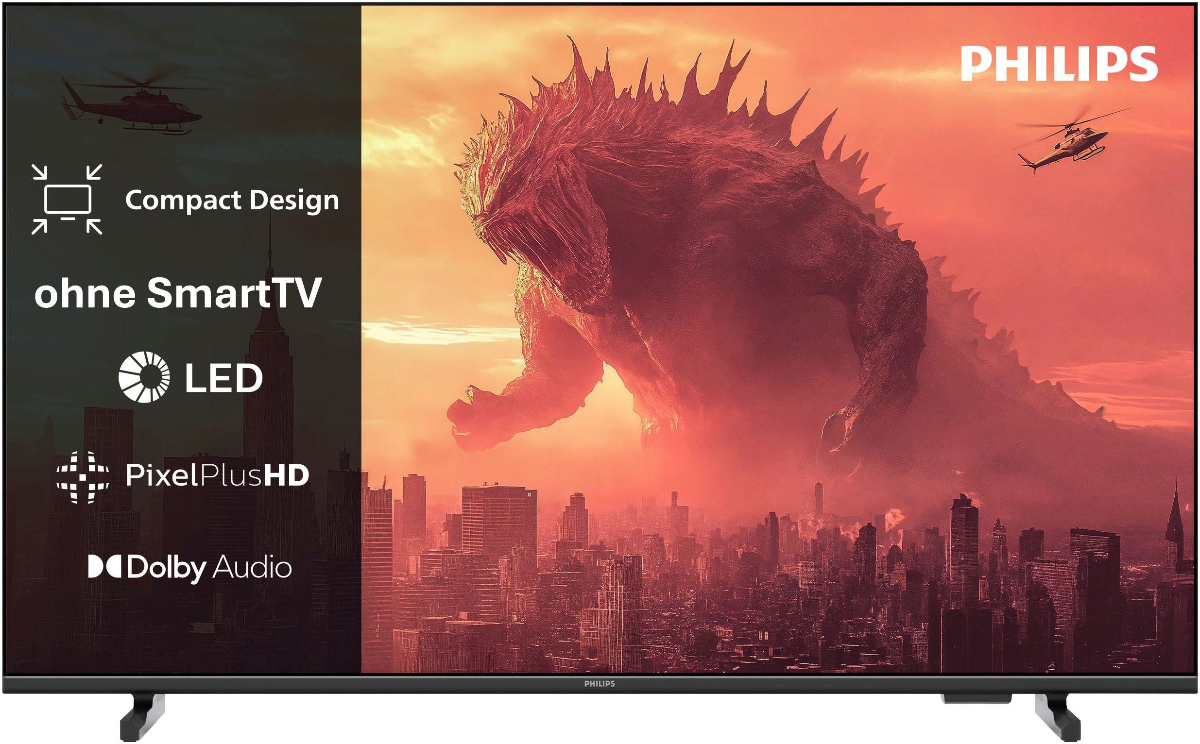 Philips 43PFS5500/12 LED-Fernseher (108 cm/43 Zoll, Full HD, Non-Smart, Pixel Plus HD, Dolby Audio, Triple Tuner)