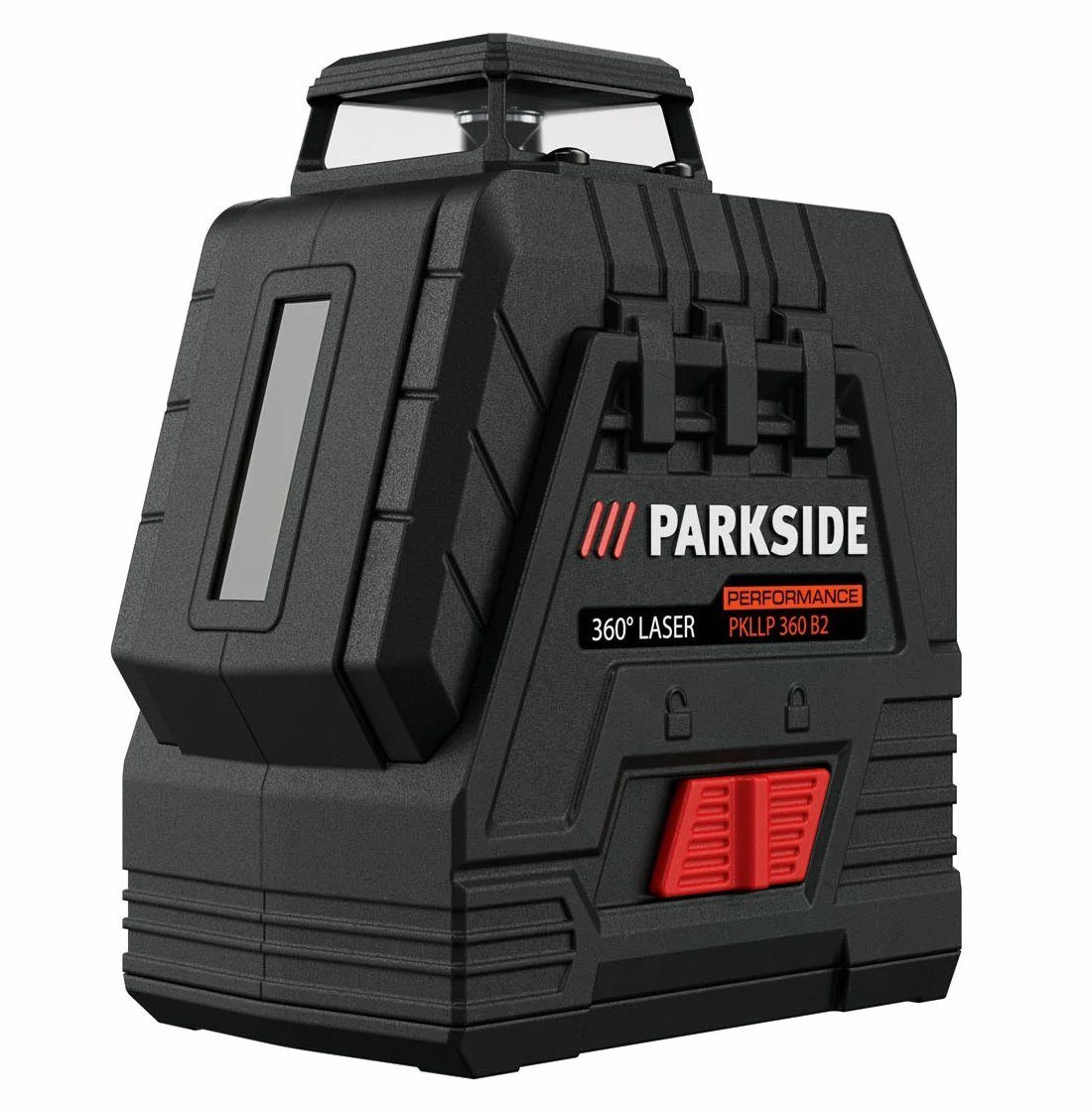 PARKSIDE PERFORMANCE® Rotationslaser Akku Rotationslaser Kreuzlinienlaser PKLLP 360 4 V 360 Grad