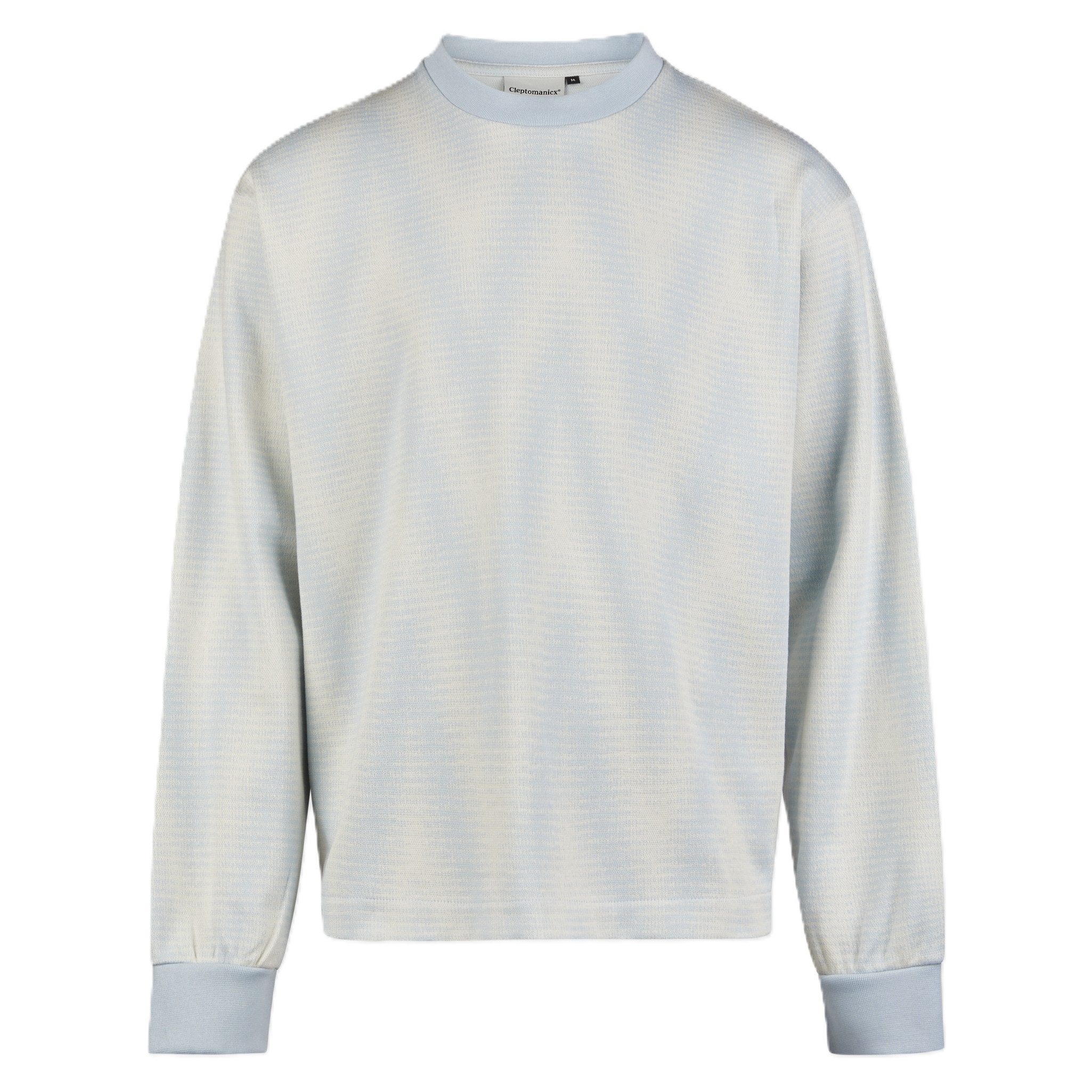 Cleptomanicx Jacquardpullover Cleptomanicx Boxy Crewneck "Ziggy"