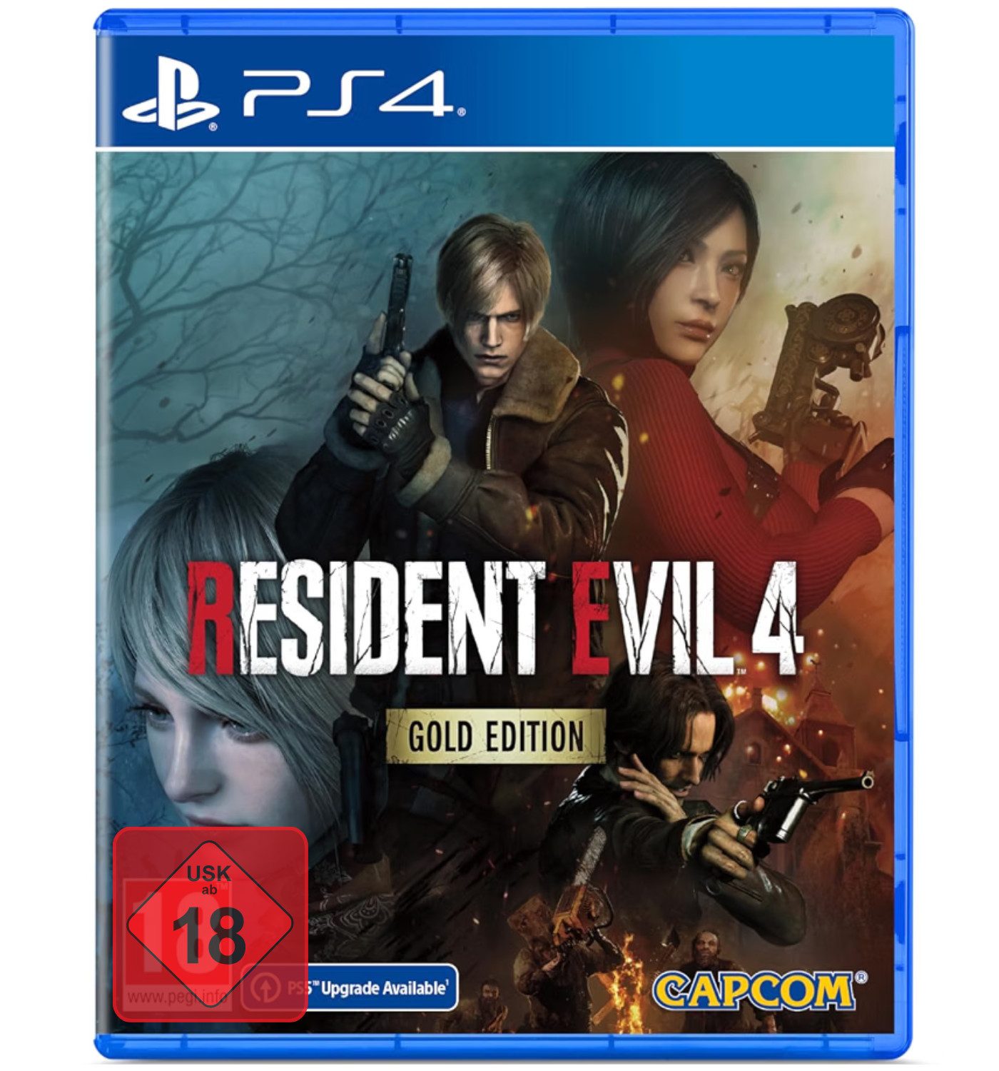 Resident Evil 4: Gold Edition [PlayStation 4] (Blu-ray Disc), PlayStation 4