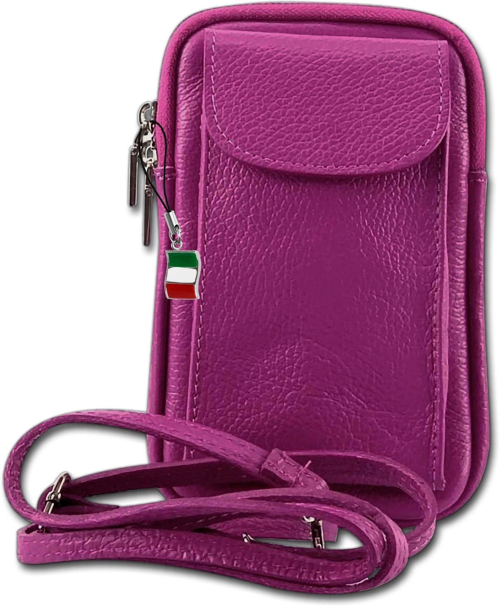 Umhängetasche Florence Damen Mini-Handtasche echtes