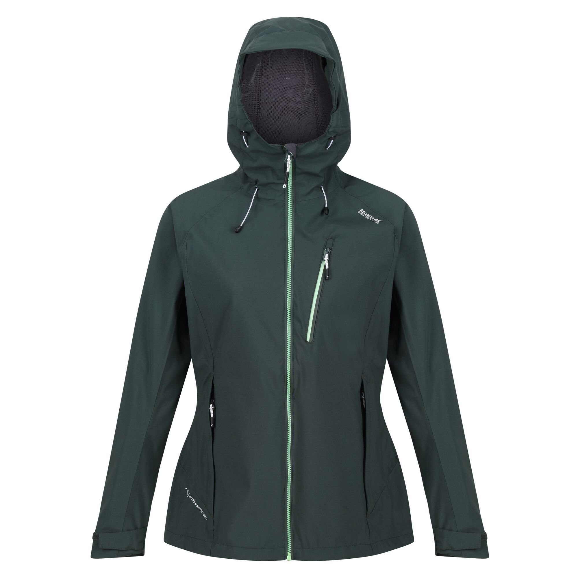 Outdoorjacke 10.000mm mit für Birchdale Regatta Wassersäule Damen, DrkestSpruce