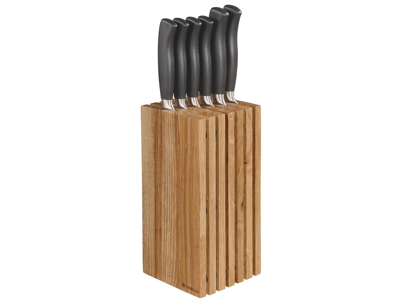 ZASSENHAUS Messerblock Messerblock Eiche 13x13x26cm