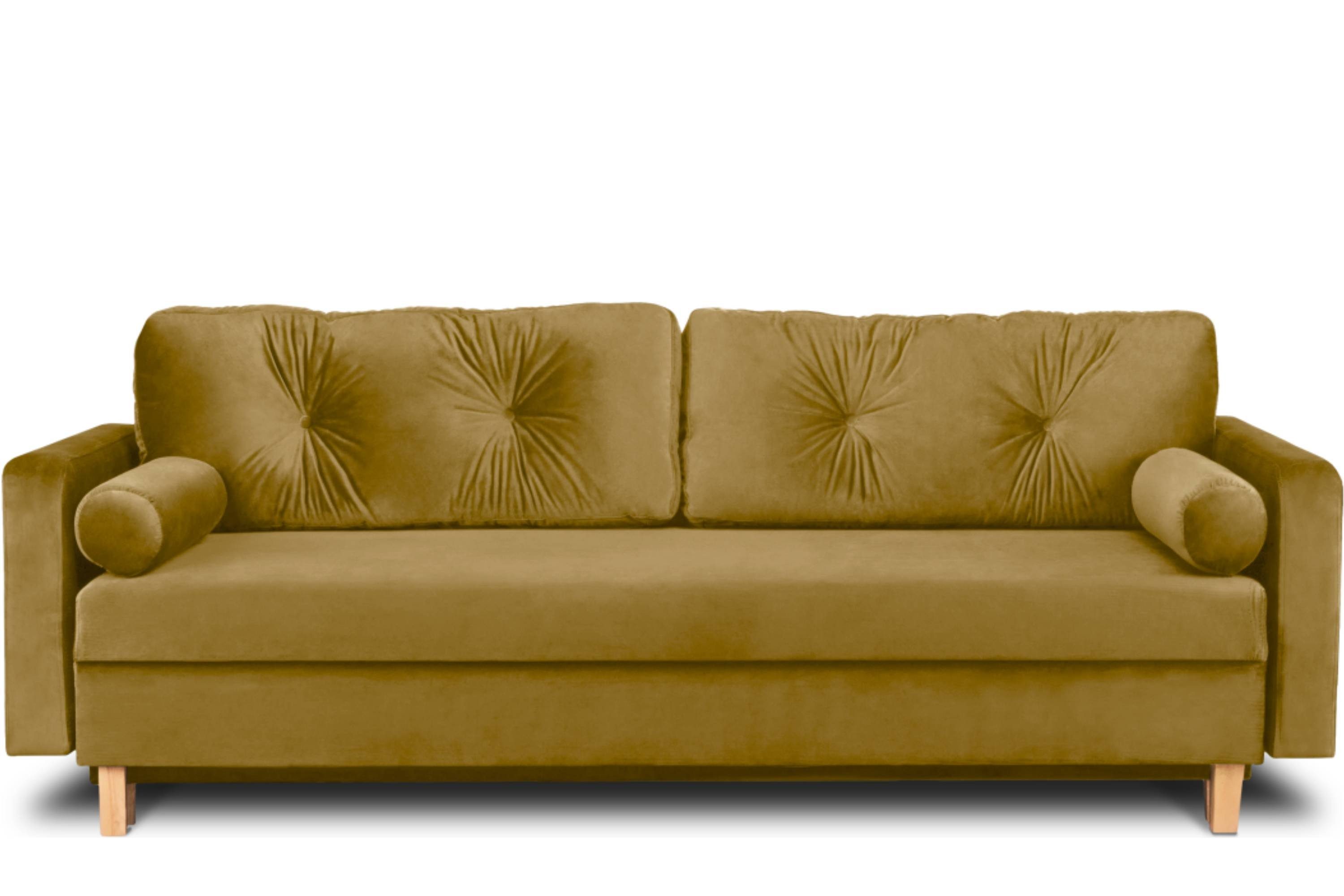 ausziehbare Konsimo 3-Personen, Sofa cm ERISO Liegfläche Schlafsofa 196x150