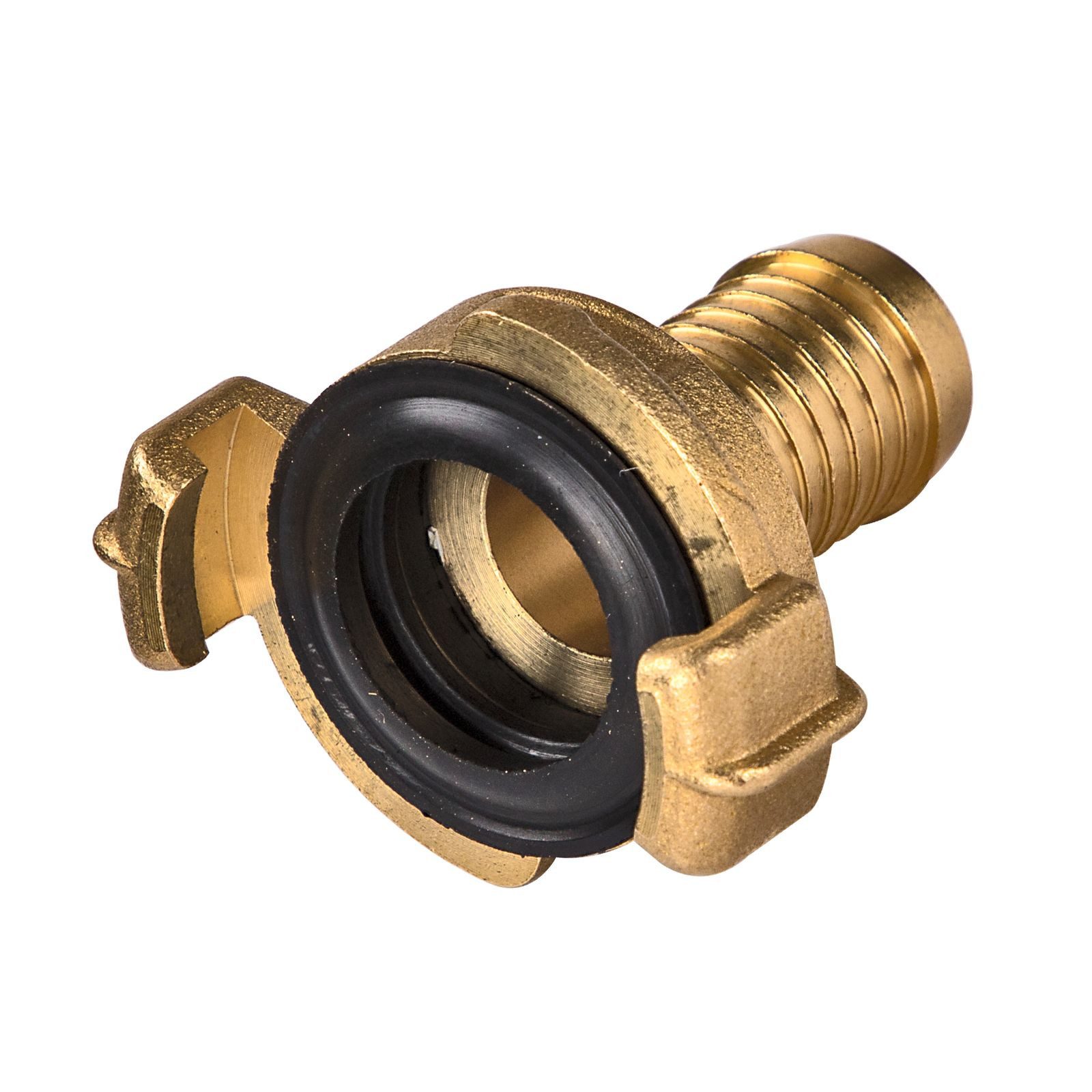 Stabilo Sanitär Schlauchadapter Messing Schlauchstück 3/4 Zoll 19-20 mm mit GK-Kupplung