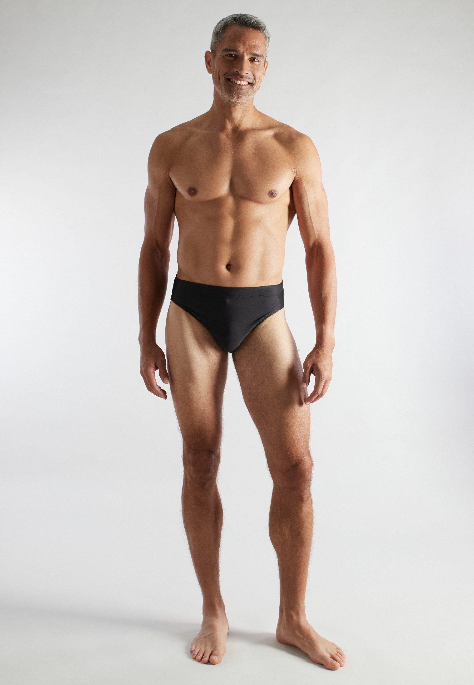 CECEBA Badehose CECEBA Herren Badeslip schwarz uni (1-St)