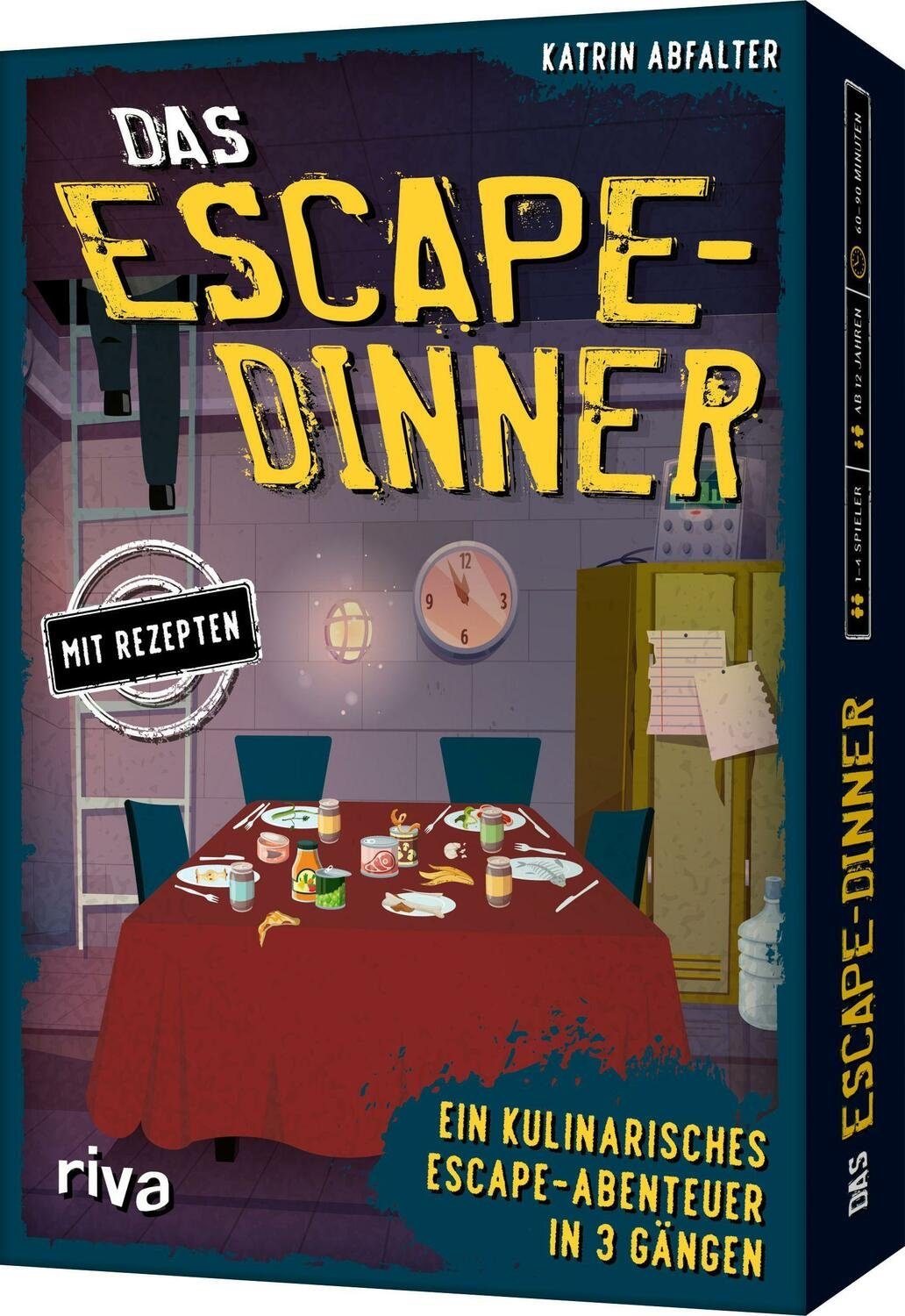 Riva Spiel, Das Escape-Dinner - Ein kulinarisches Escape-Room-Abenteuer in 3...