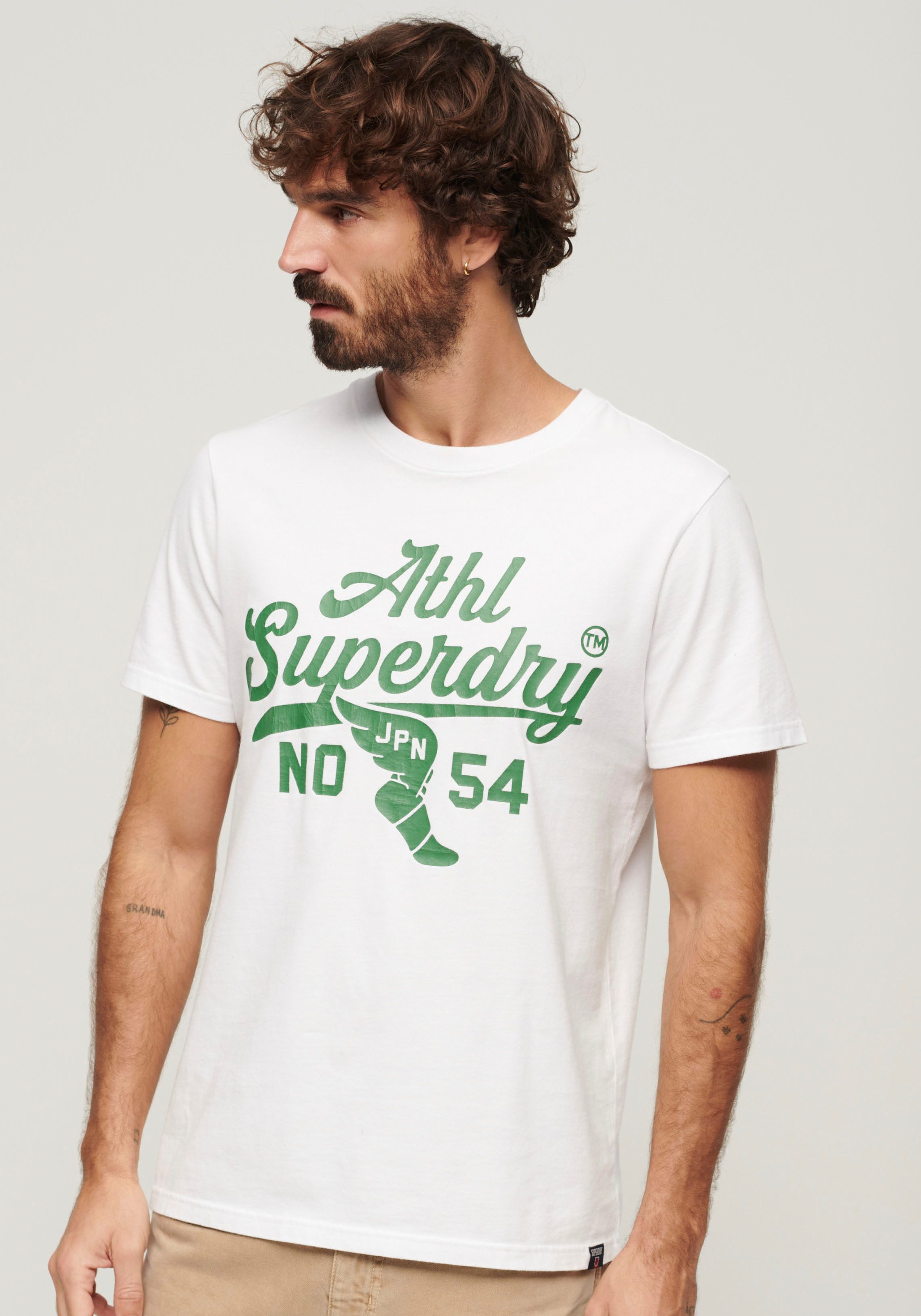 Superdry Kurzarmshirt SD-TRACK & FIELD ATH GRAPHIC TEE