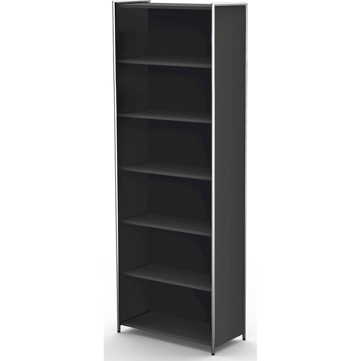 KERKMANN Hängeregisterschrank Grundregal Artline breit 6 OH BxTxH 80x38x220cm anthrazit