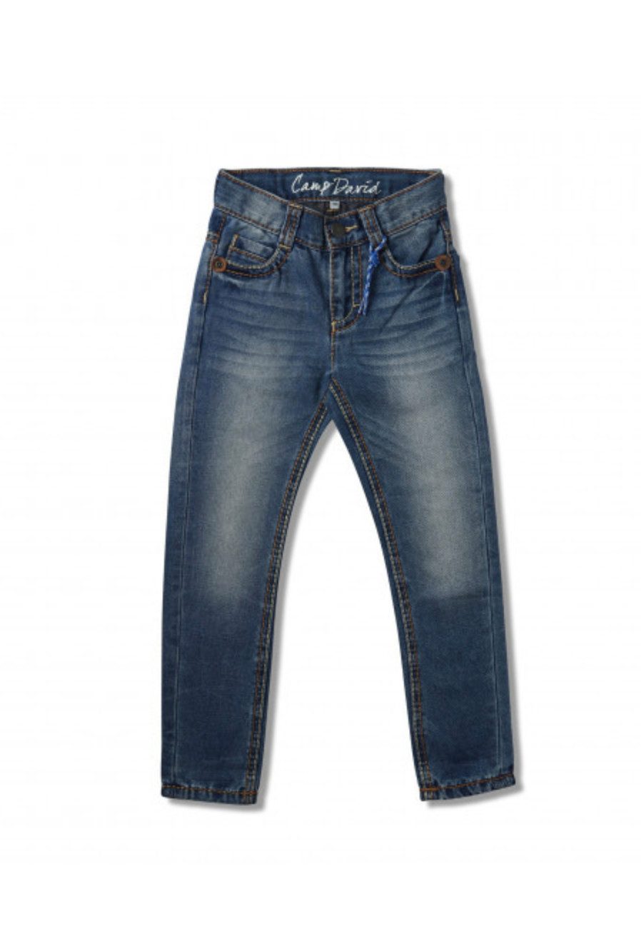 CAMP DAVID 5-Pocket-Jeans Jungen Jeans verstellbarer Bund Baumwolle Mix