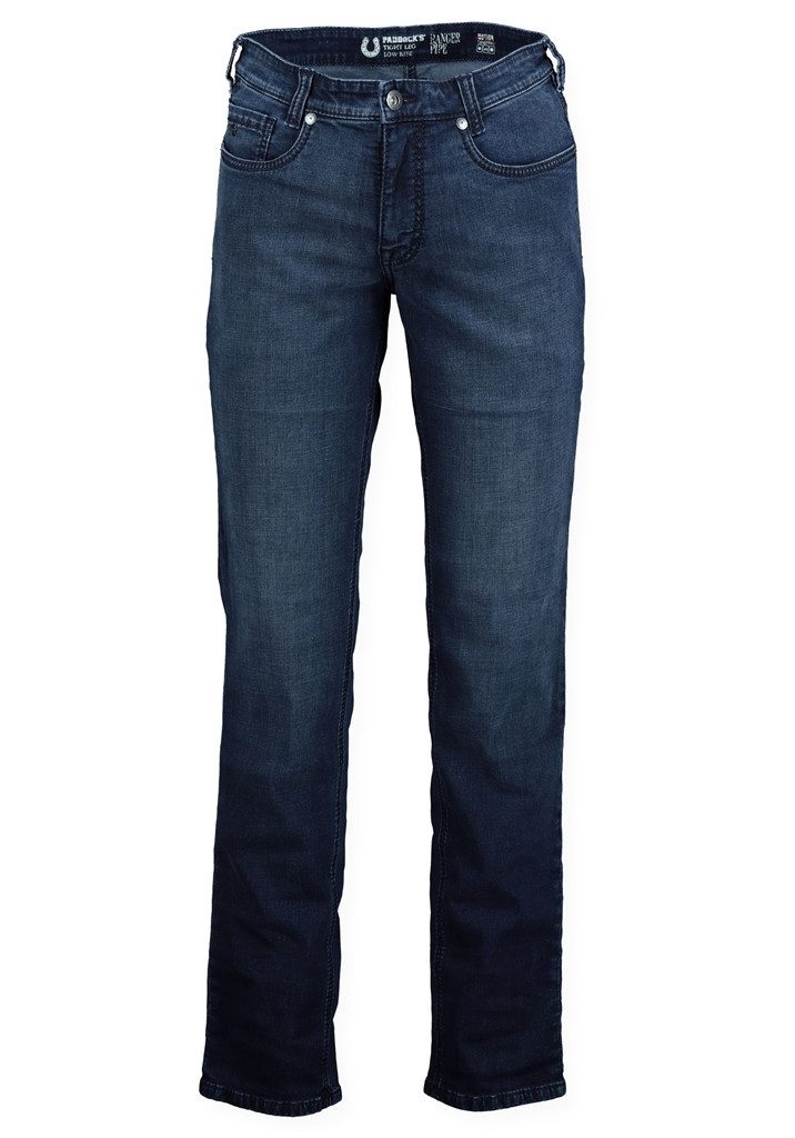 5-Pocket-Jeans PADDOCKS RANGER PIPE Saddle Stitch dark blue used 80199 3695.4544 -