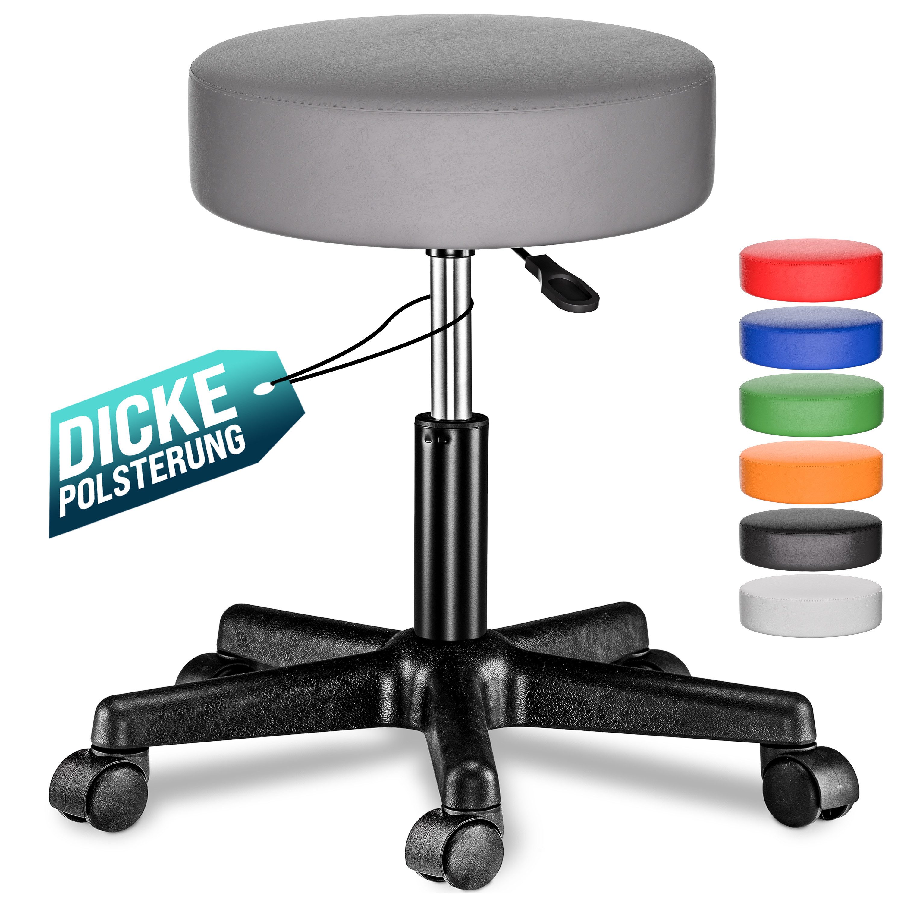Drehhocker 100% Metall