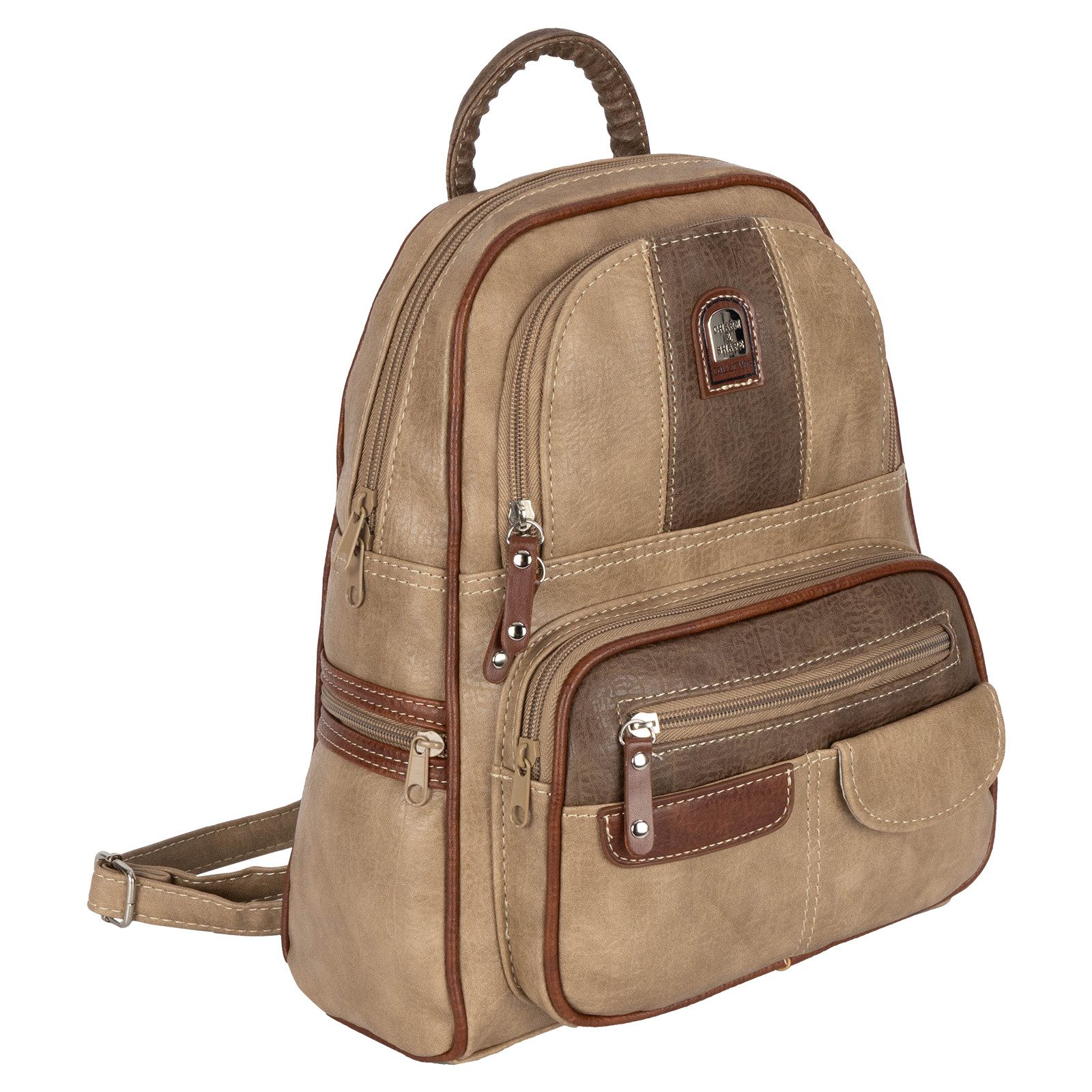 EAAKIE Rucksack Cityrucksack Damenrucksack Tagesrucksack Stadt Rucksack Bagpack, als Schultertasche, Umhängetasche tragbar