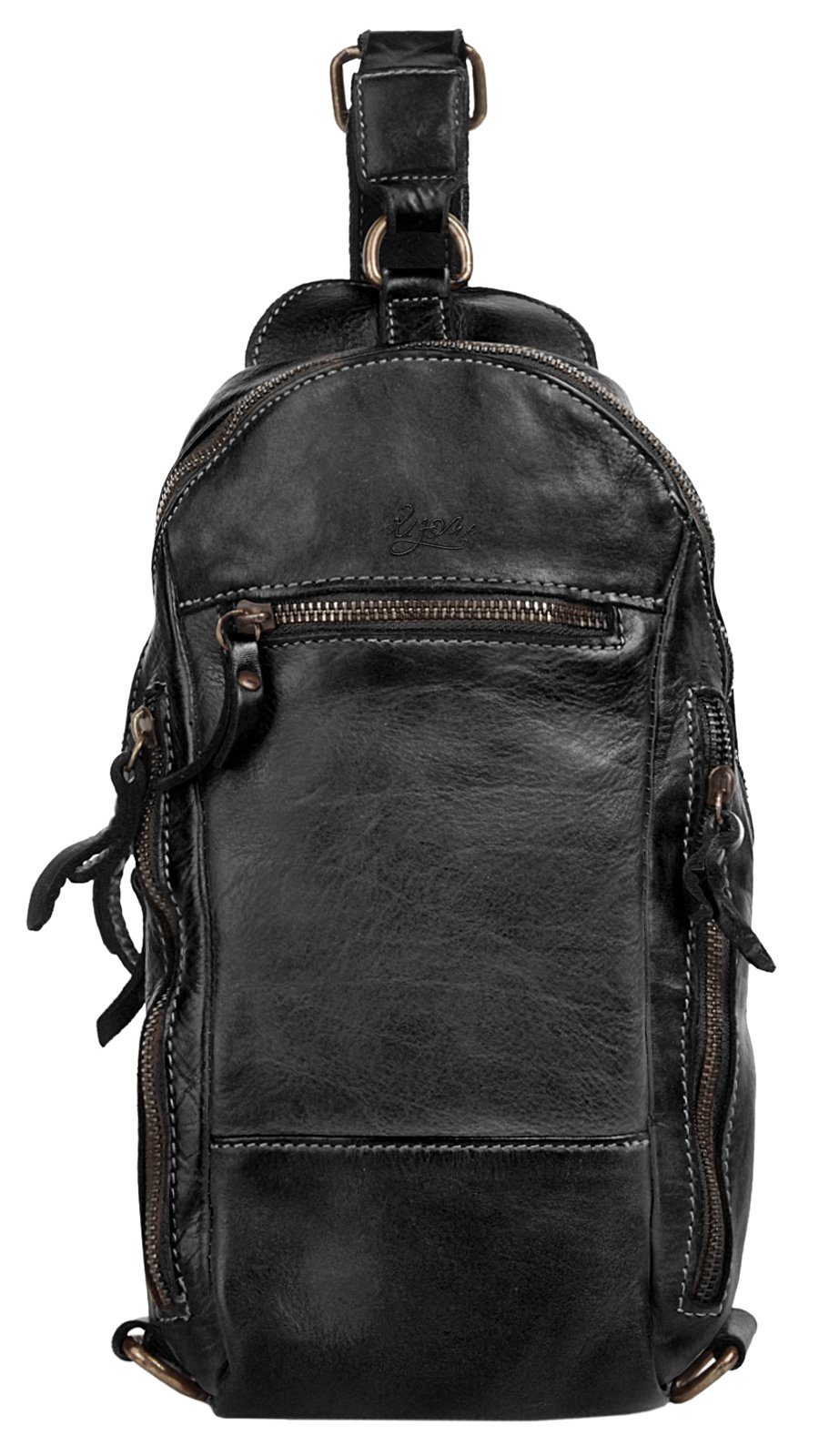X-Zone Umhängetasche, echt Leder, Made in günstig online kaufen