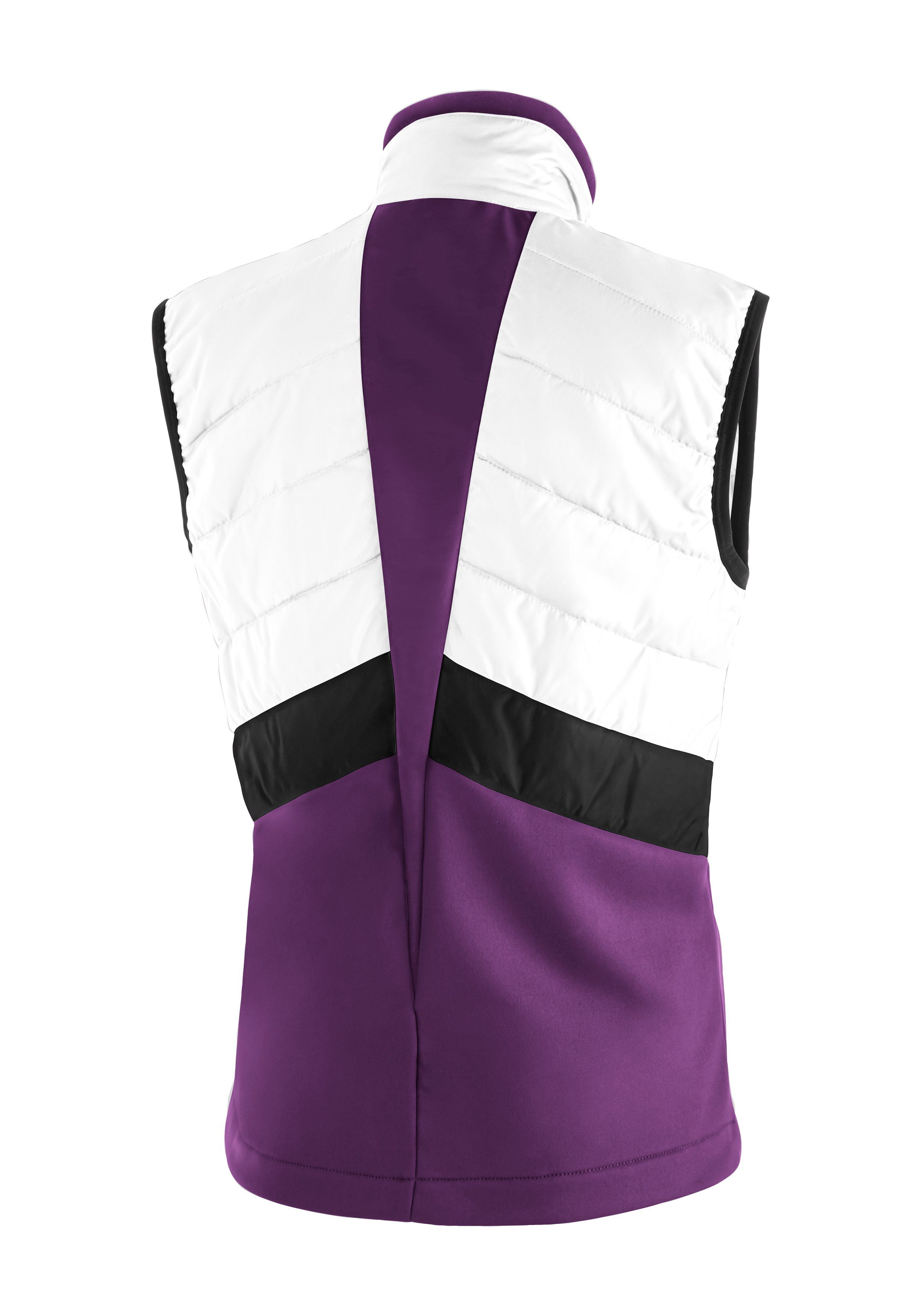 Ilsetra Funktionsweste Weste ideal für weiß Country Damen, Vest W Cross Maier Sports bequeme für