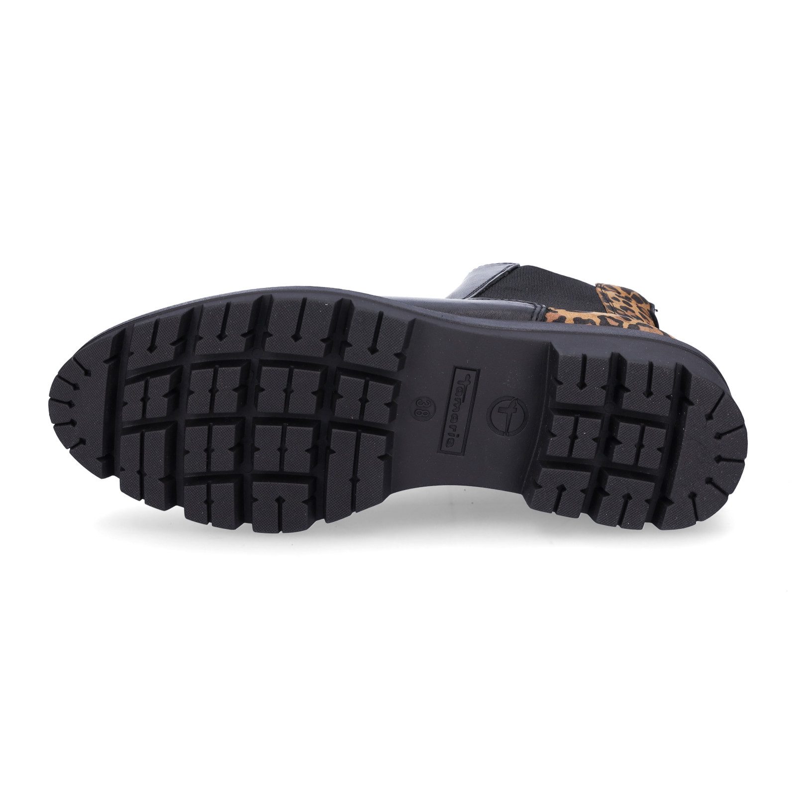 Tamaris Tamaris Damen Chelsea Boot schwarz Leo Chelseaboots