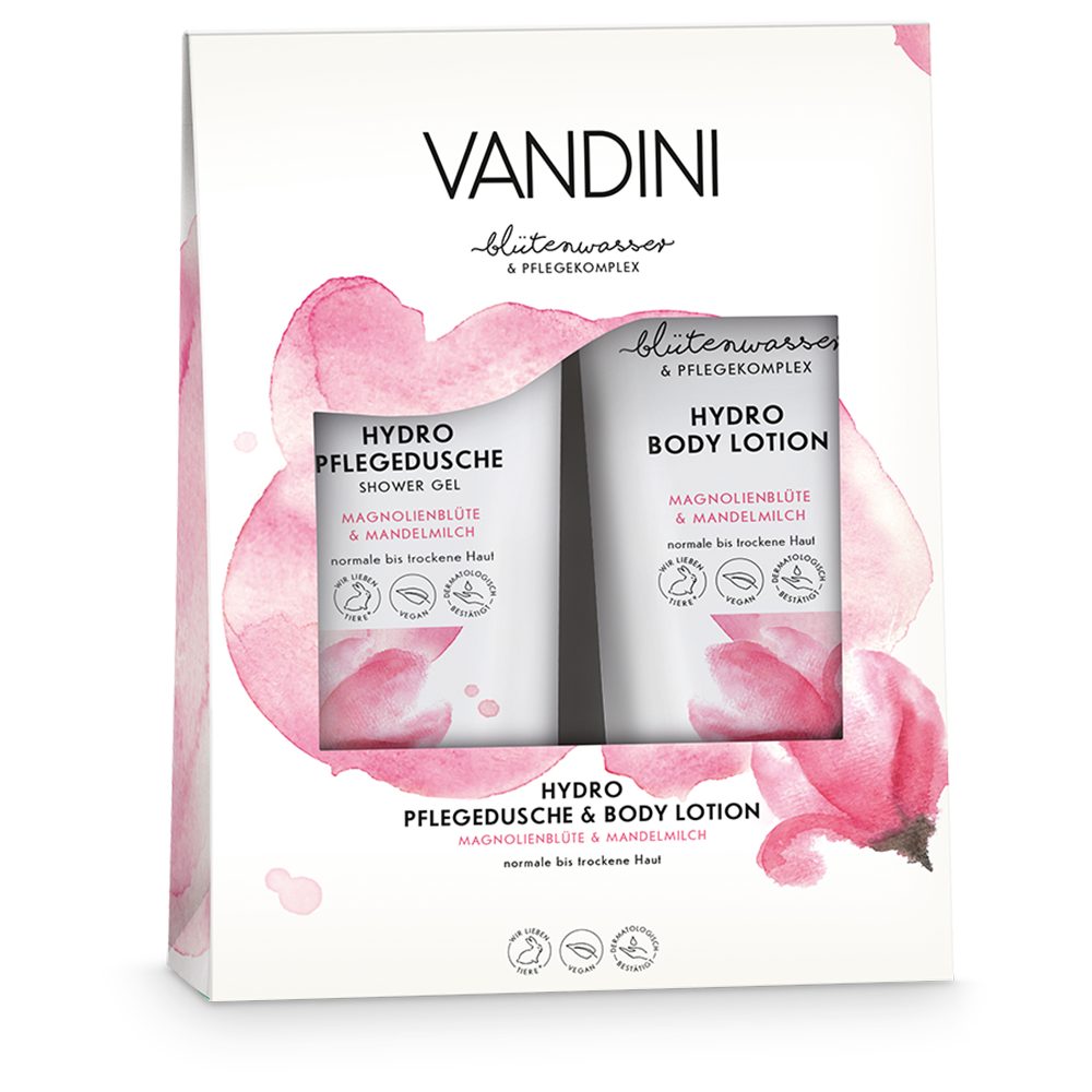 VANDINI Hautpflege-Set Geschenkset Beauty 1-tlg. Frauen & Set, Duschgel Bodylotion Wellness mit 